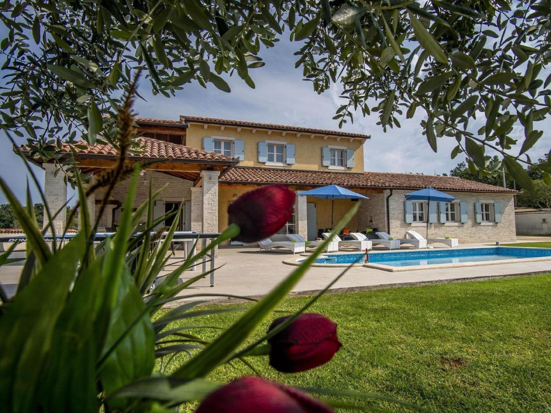 Ferienhaus mit Privatpool für 9 Personen ca 200 qm in Segotici, Istrien Südküste von Istrien view 2