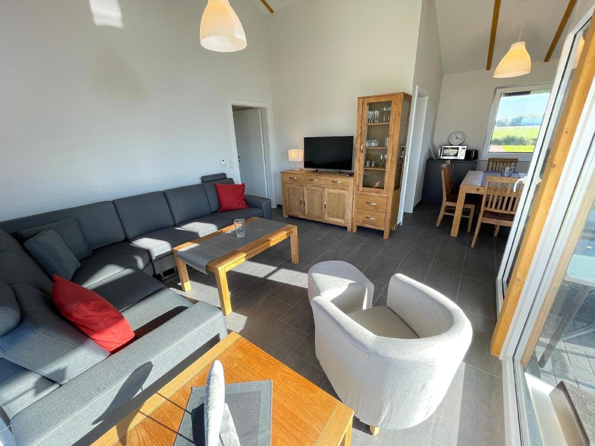 Eingezäuntes Neubau-Ferienhaus in Eckwarderhörne