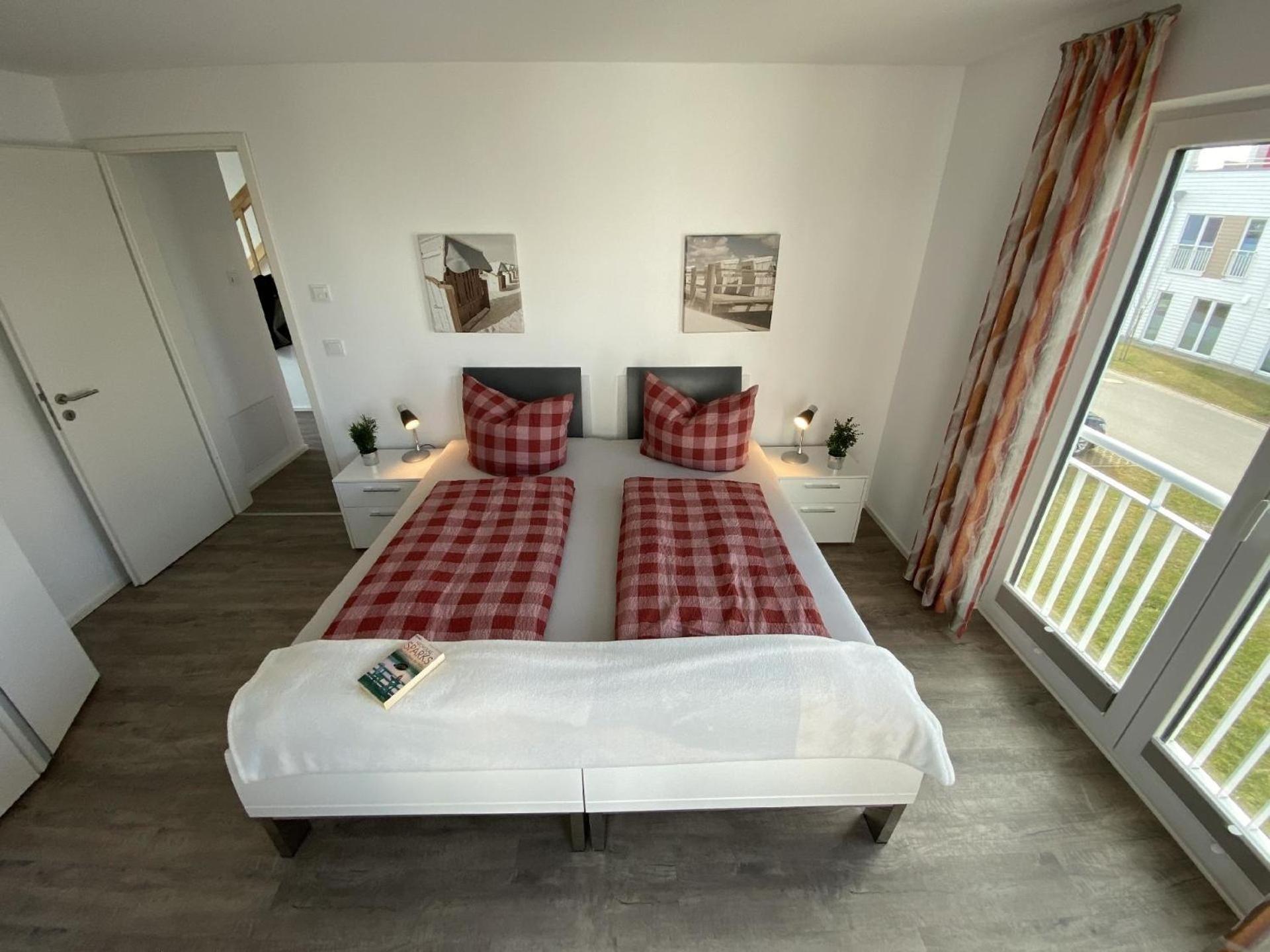 Ferienwohnung in Olpenitzdorf mit Terrasse und Whirlpool und Seeblick