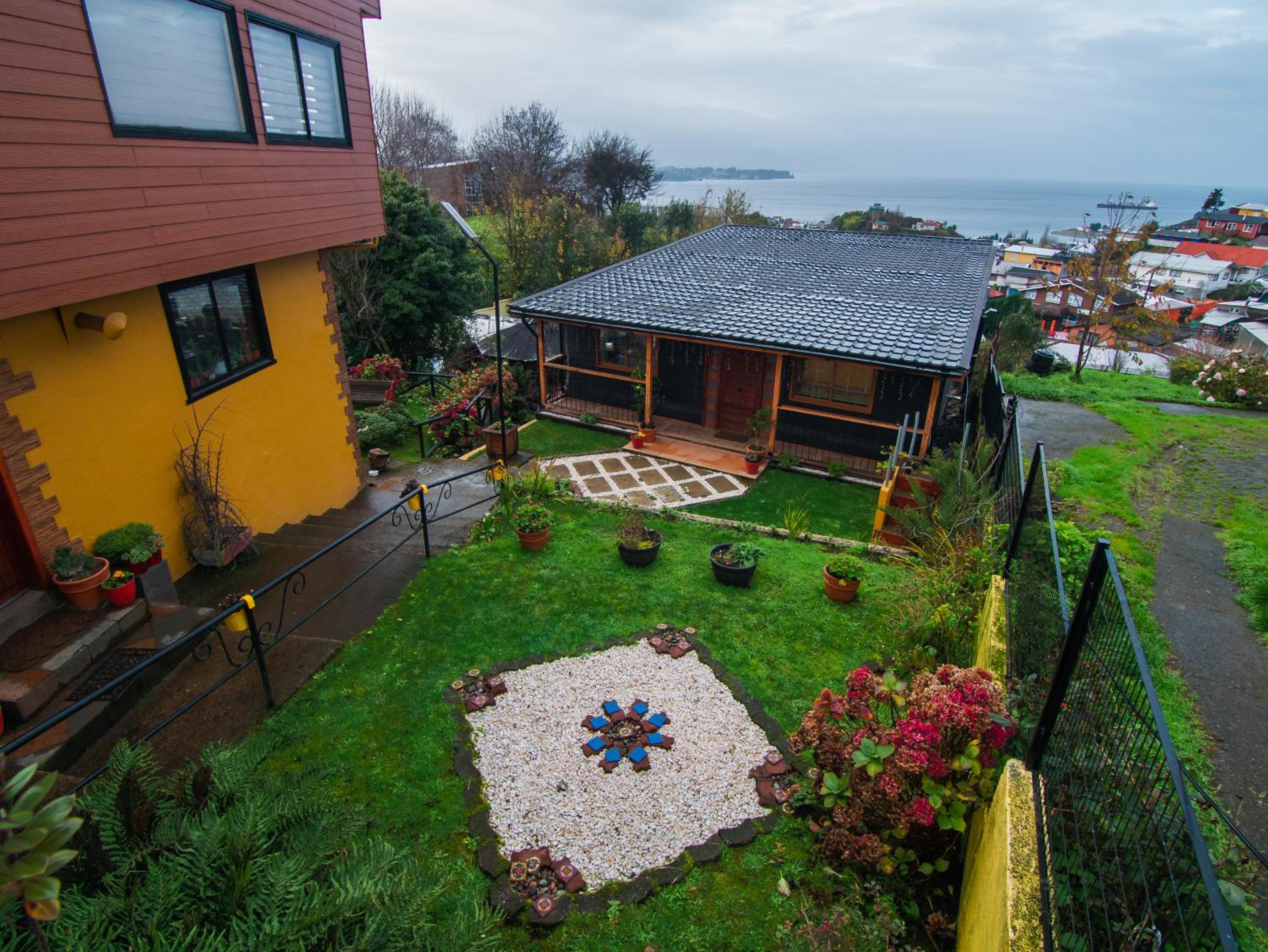 Cabaña rustica con vista al mar