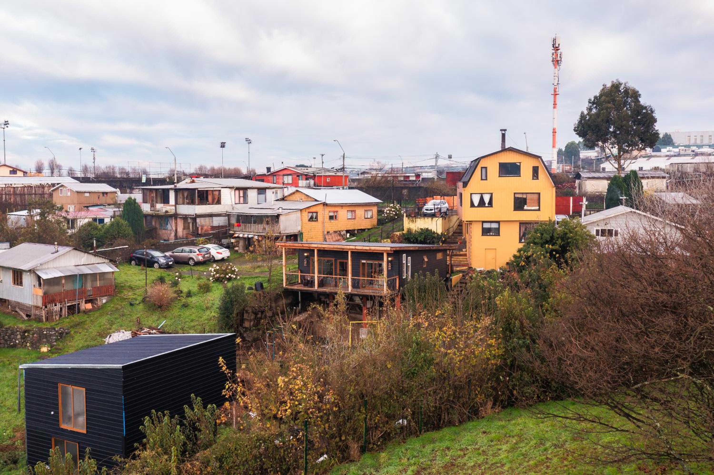Cabaña rustica con vista al mar