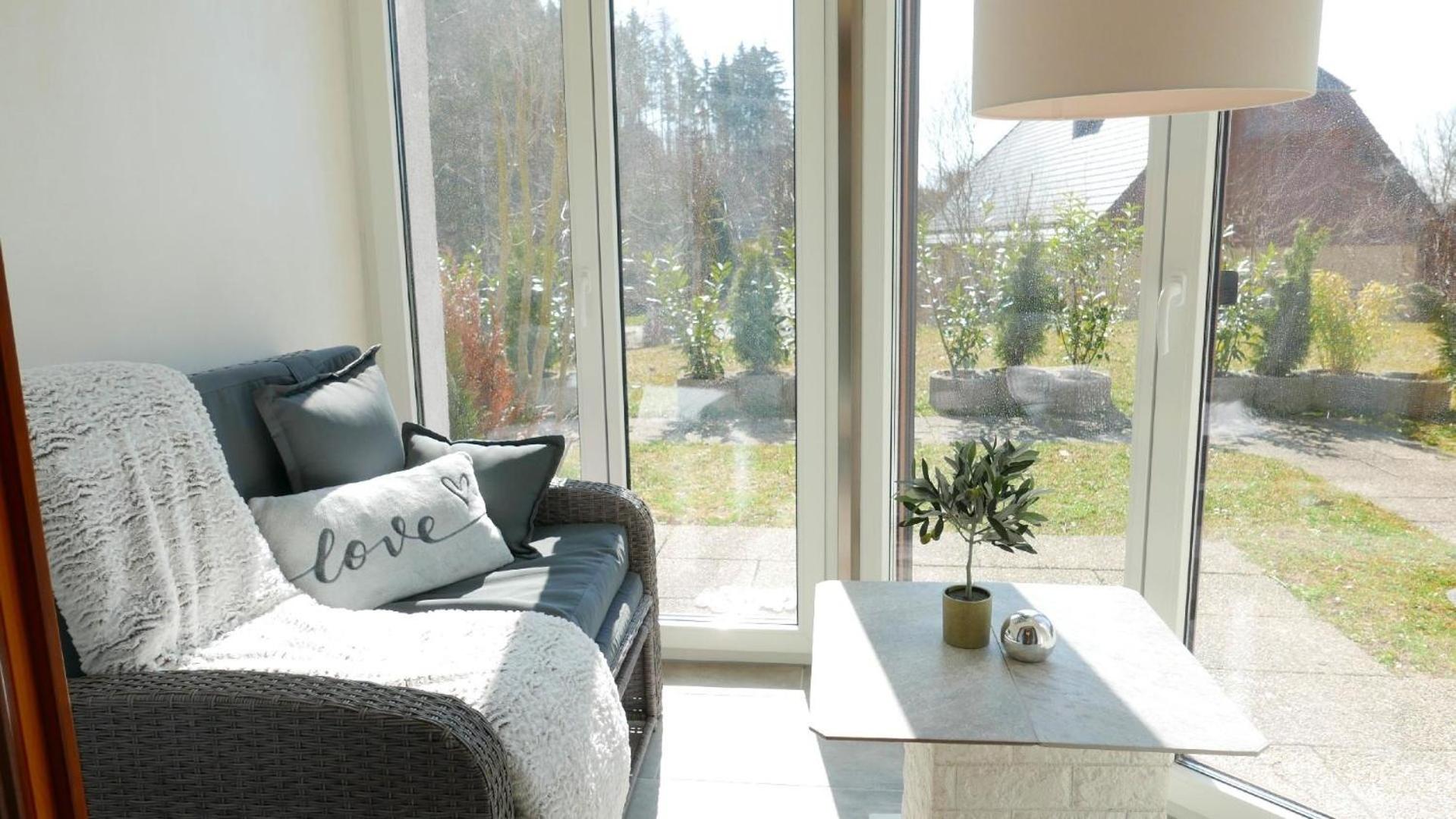 Nettes Appartement in Herdwangen-Schönach mit Kleiner Terrasse