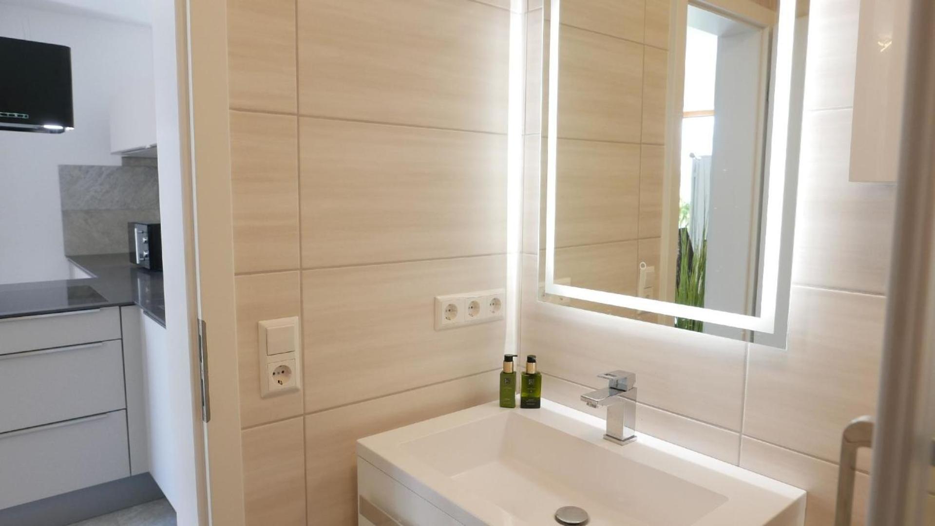 Nettes Appartement in Herdwangen-Schönach mit Kleiner Terrasse
