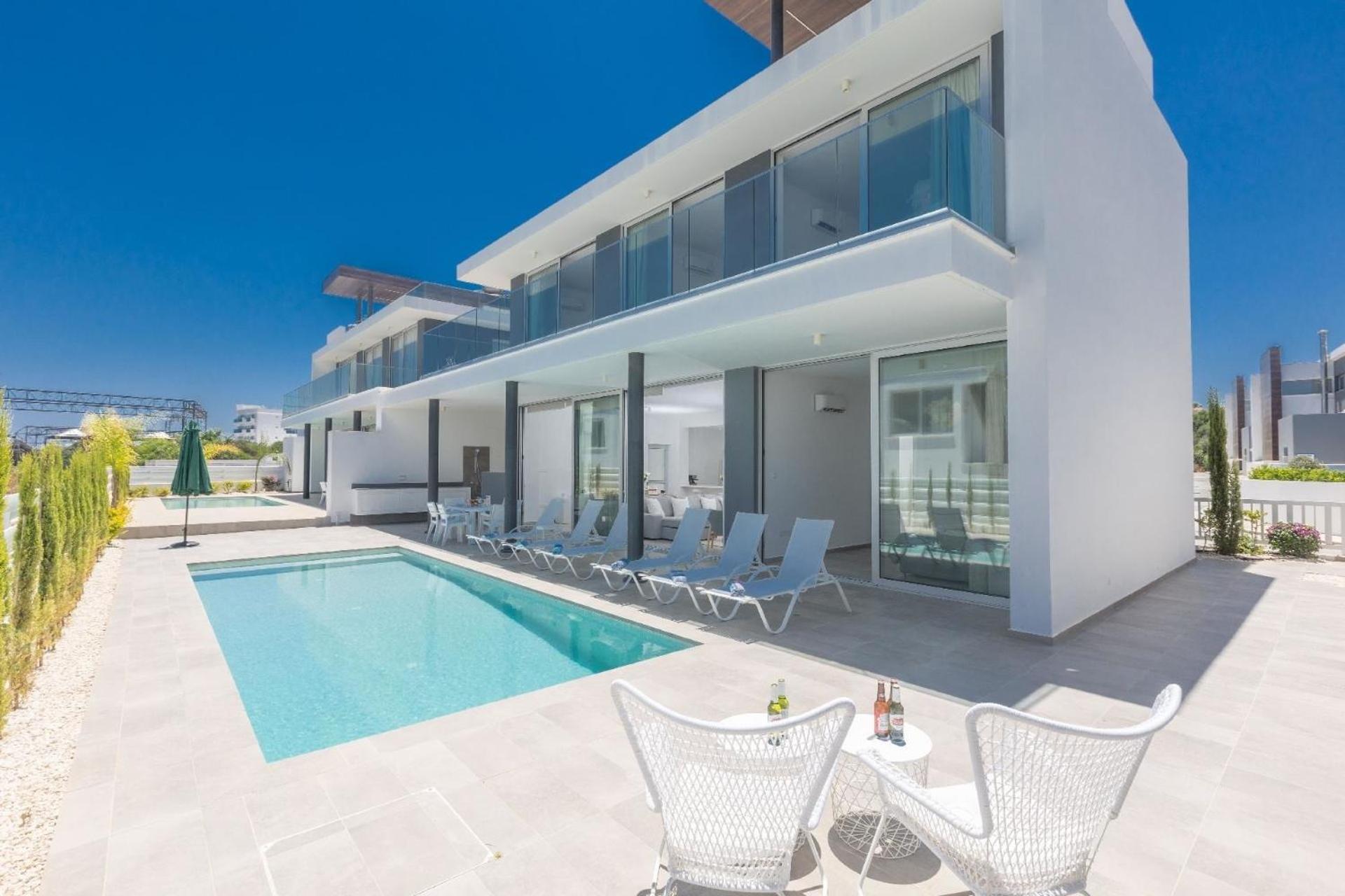 Ferienhaus mit Privatpool für 8 Personen ca 140 qm in Protaras, Südküste von Zypern - b61853