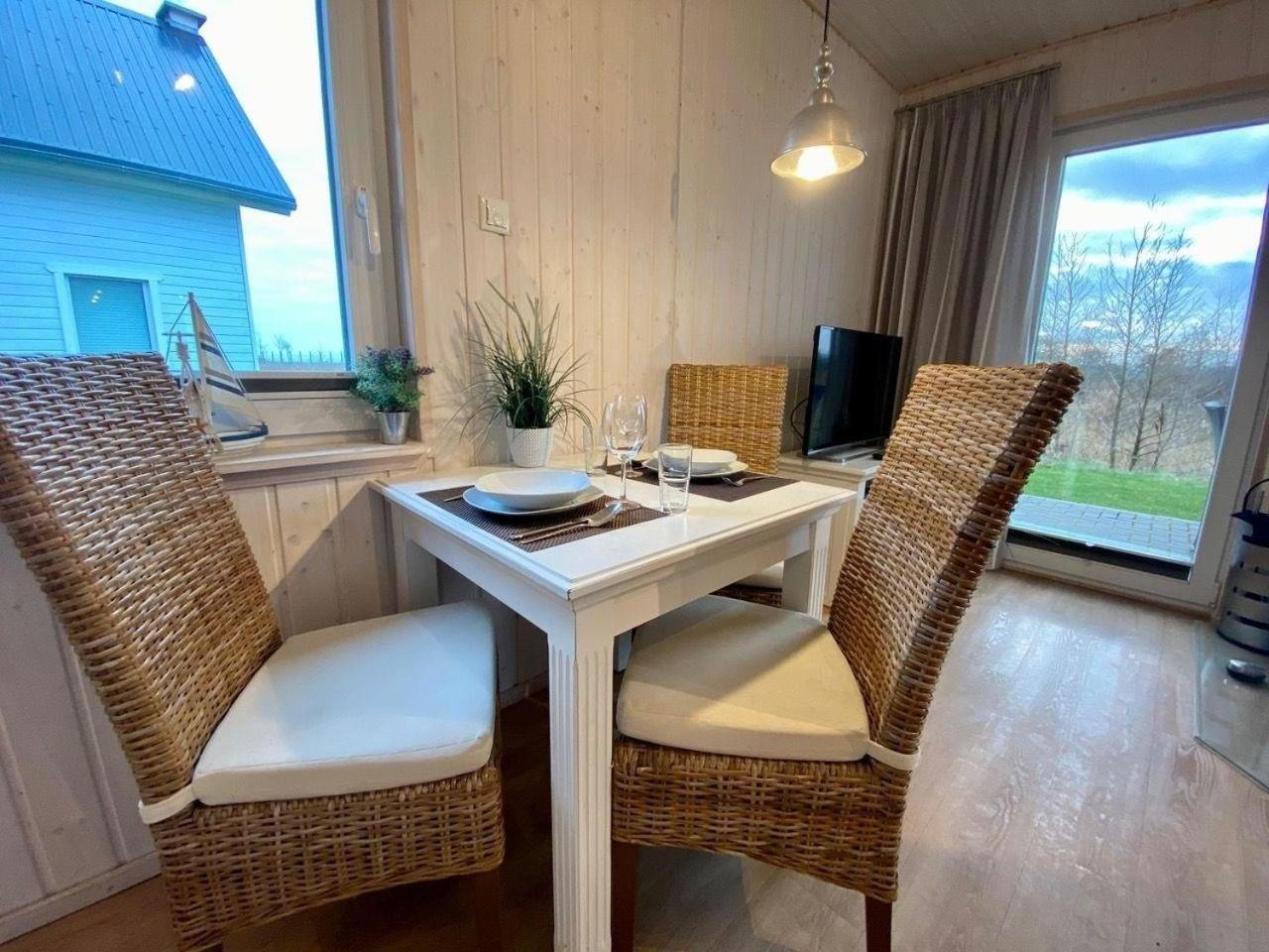 Kleines Ferienhaus in Kappeln mit Terrasse und Seeblick