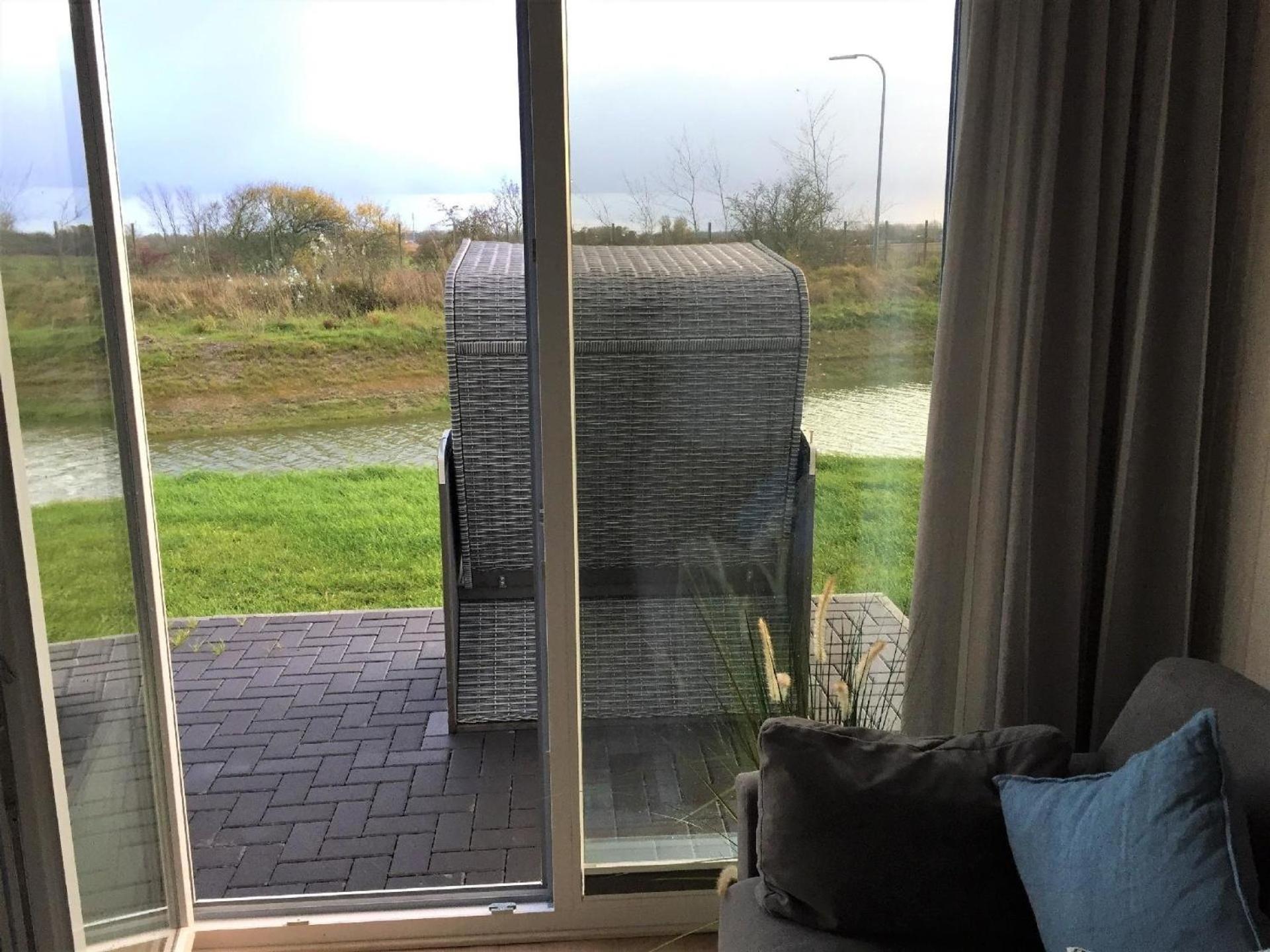Kleines Ferienhaus in Kappeln mit Terrasse und Seeblick