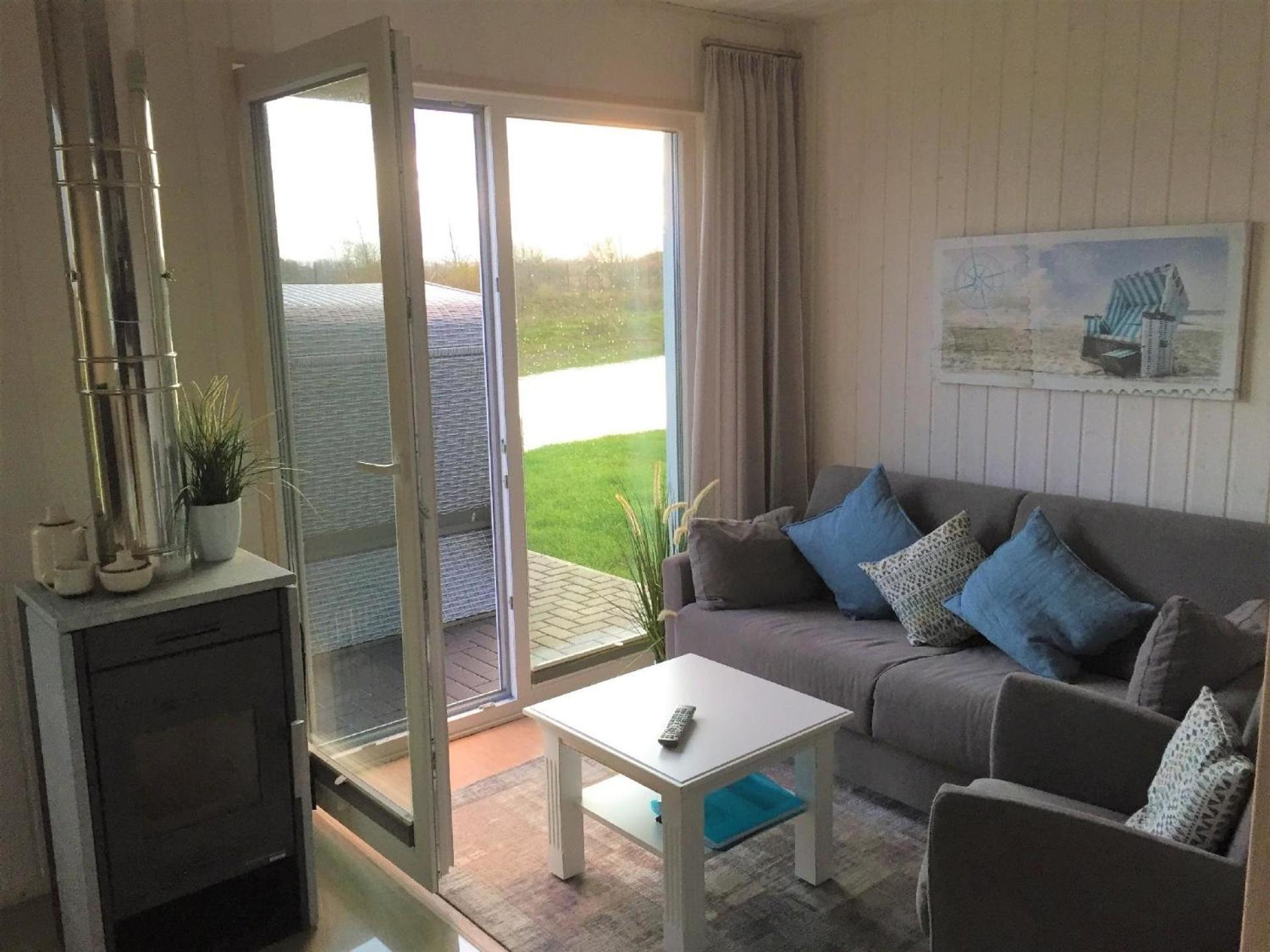 Kleines Ferienhaus in Kappeln mit Terrasse und Seeblick