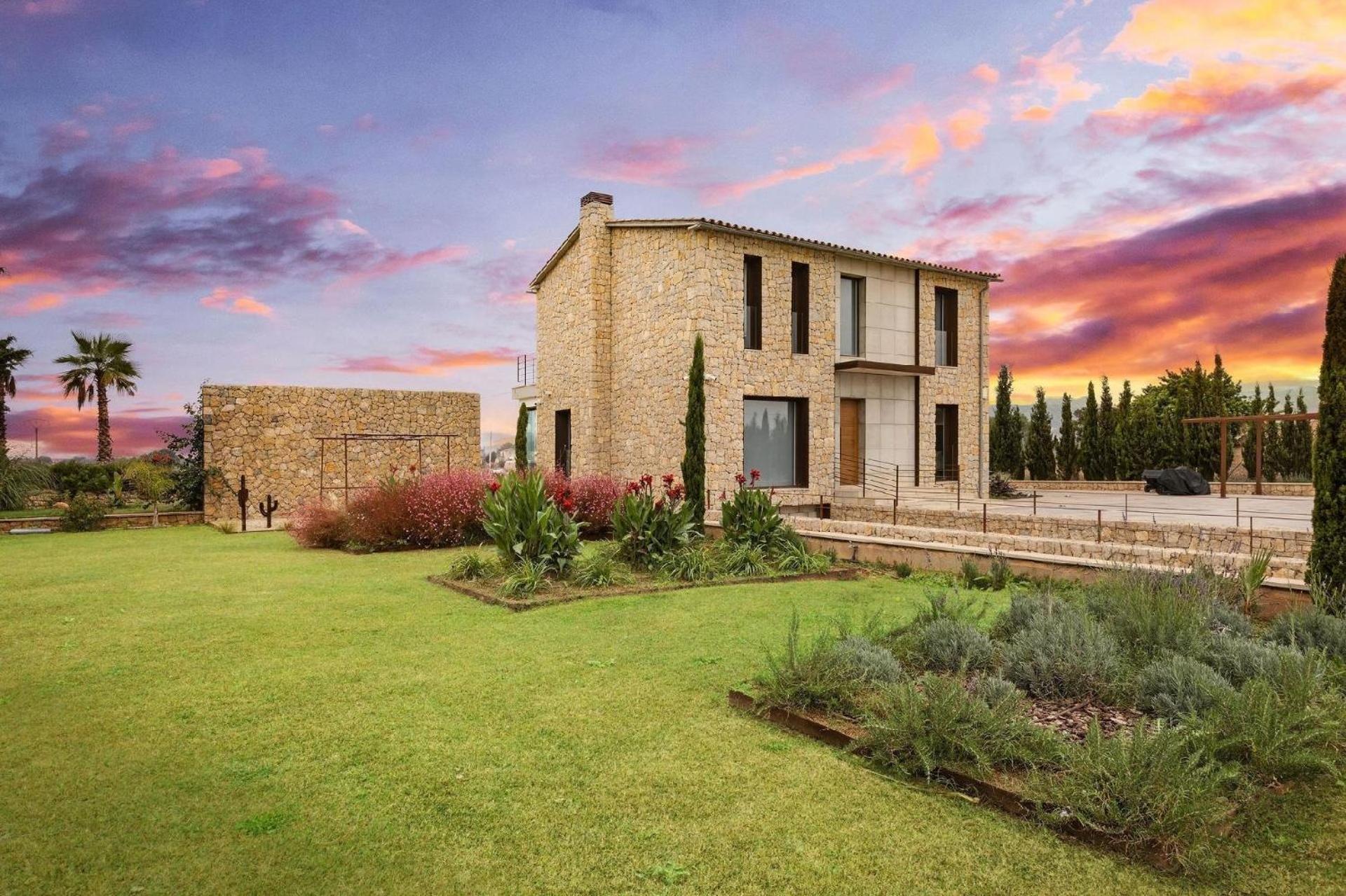 Ferienhaus in Inca mit Pool und Panoramablick