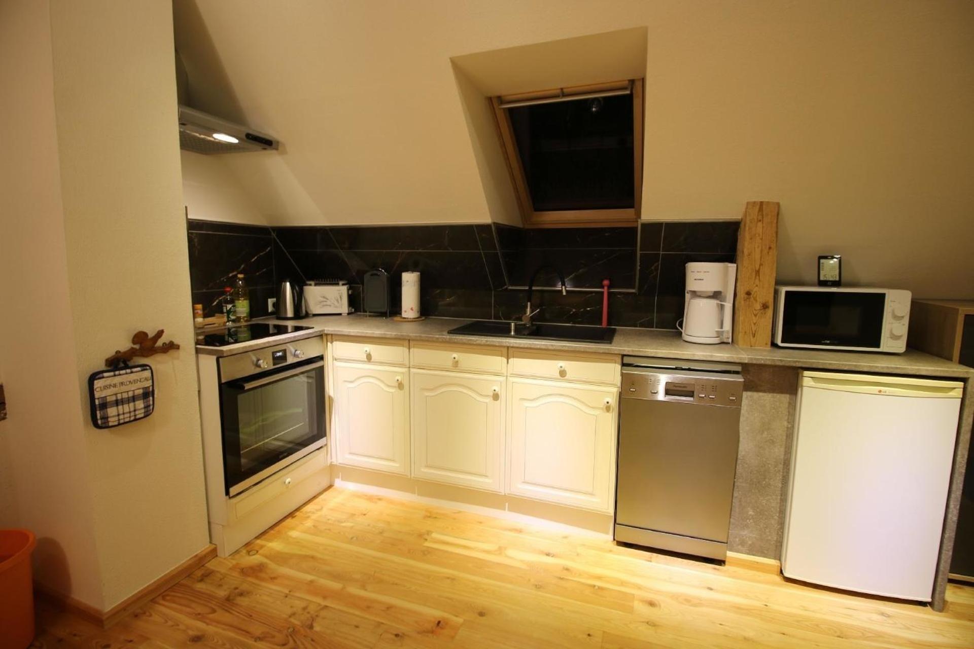 Appartement in Kurort Jonsdorf mit Terrasse, Grill und Garten