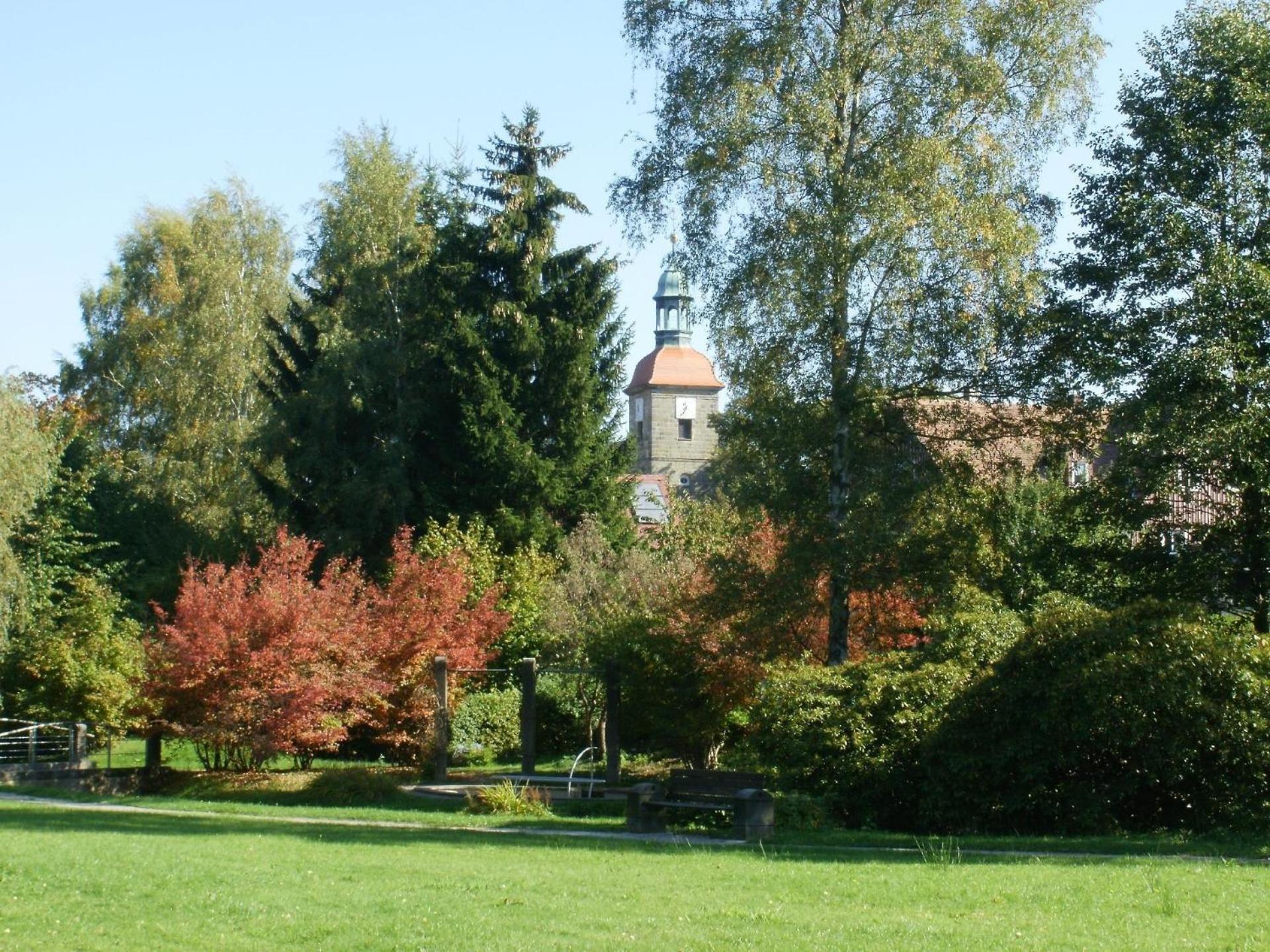 Appartement in Kurort Jonsdorf mit Terrasse, Grill und Garten