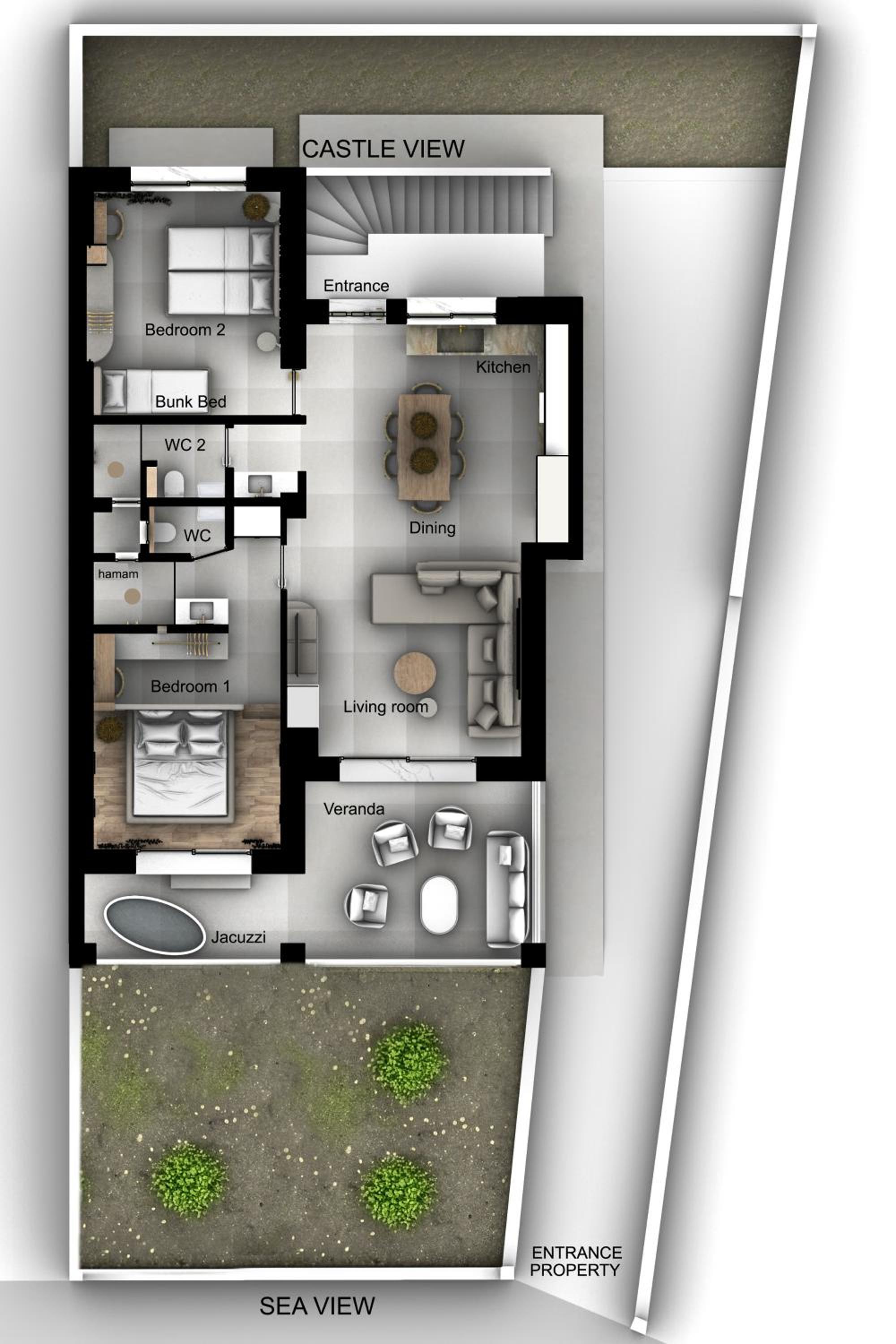 Sirin Luxury Suites - 1st floor view 4