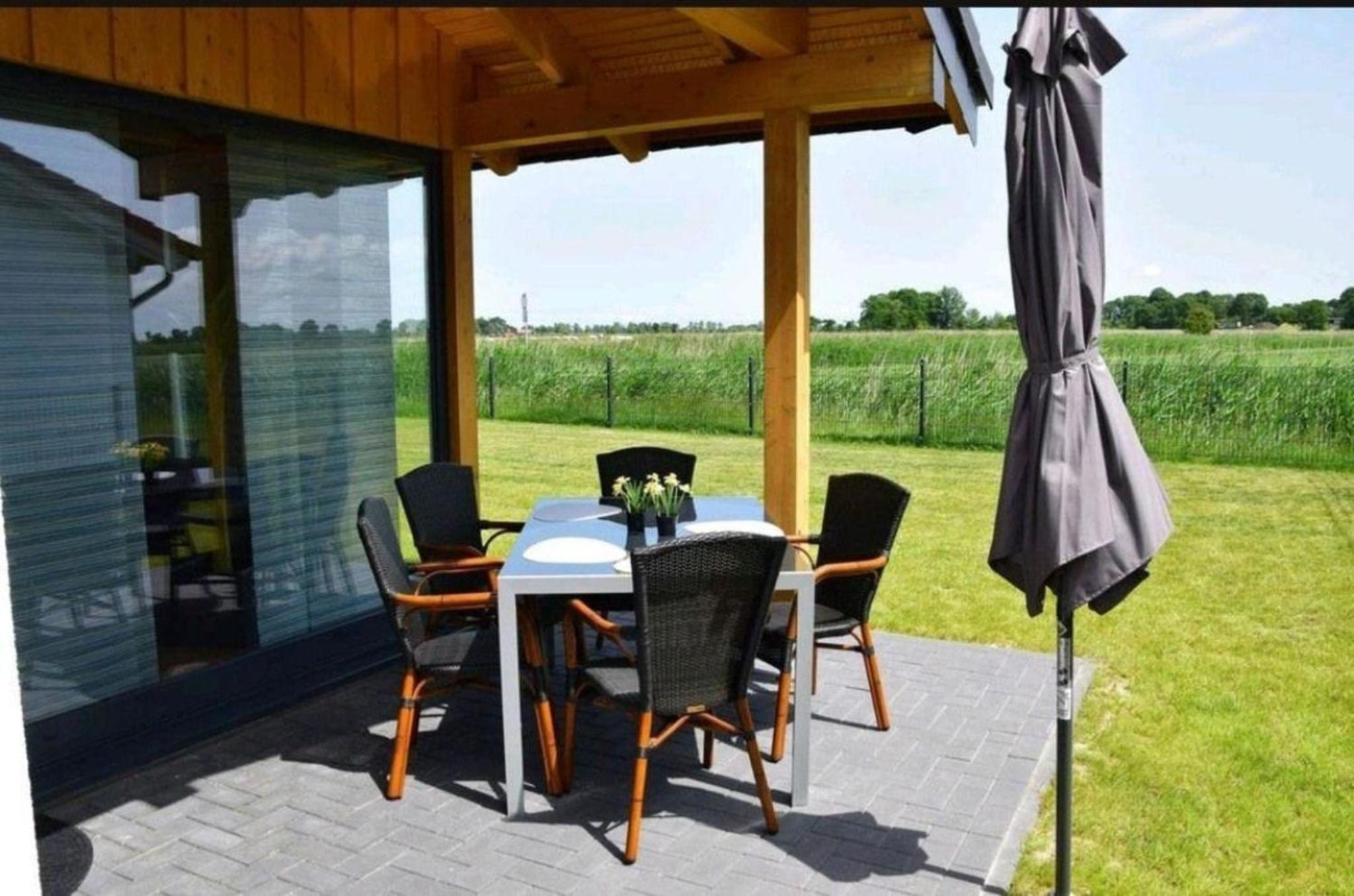 Ferienhaus mit Blick ins Landschaftsschutzgebiet