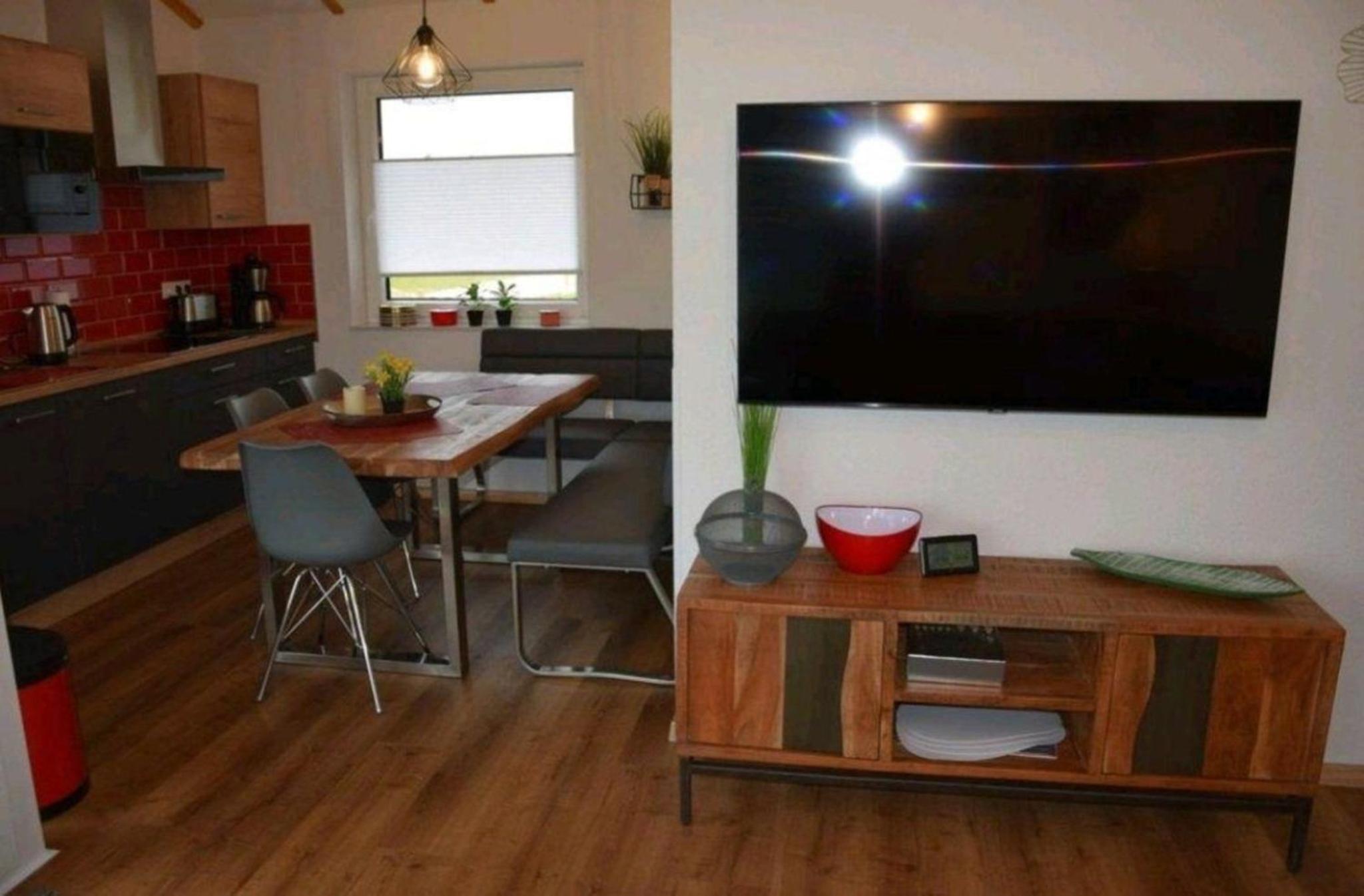 Ferienhaus mit Blick ins Landschaftsschutzgebiet