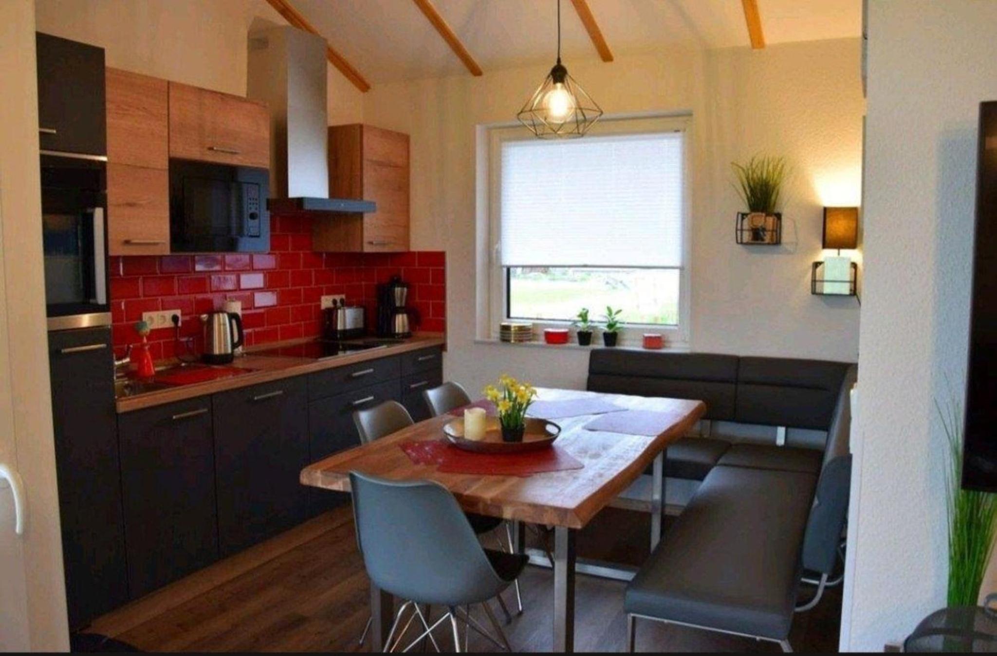 Ferienhaus mit Blick ins Landschaftsschutzgebiet