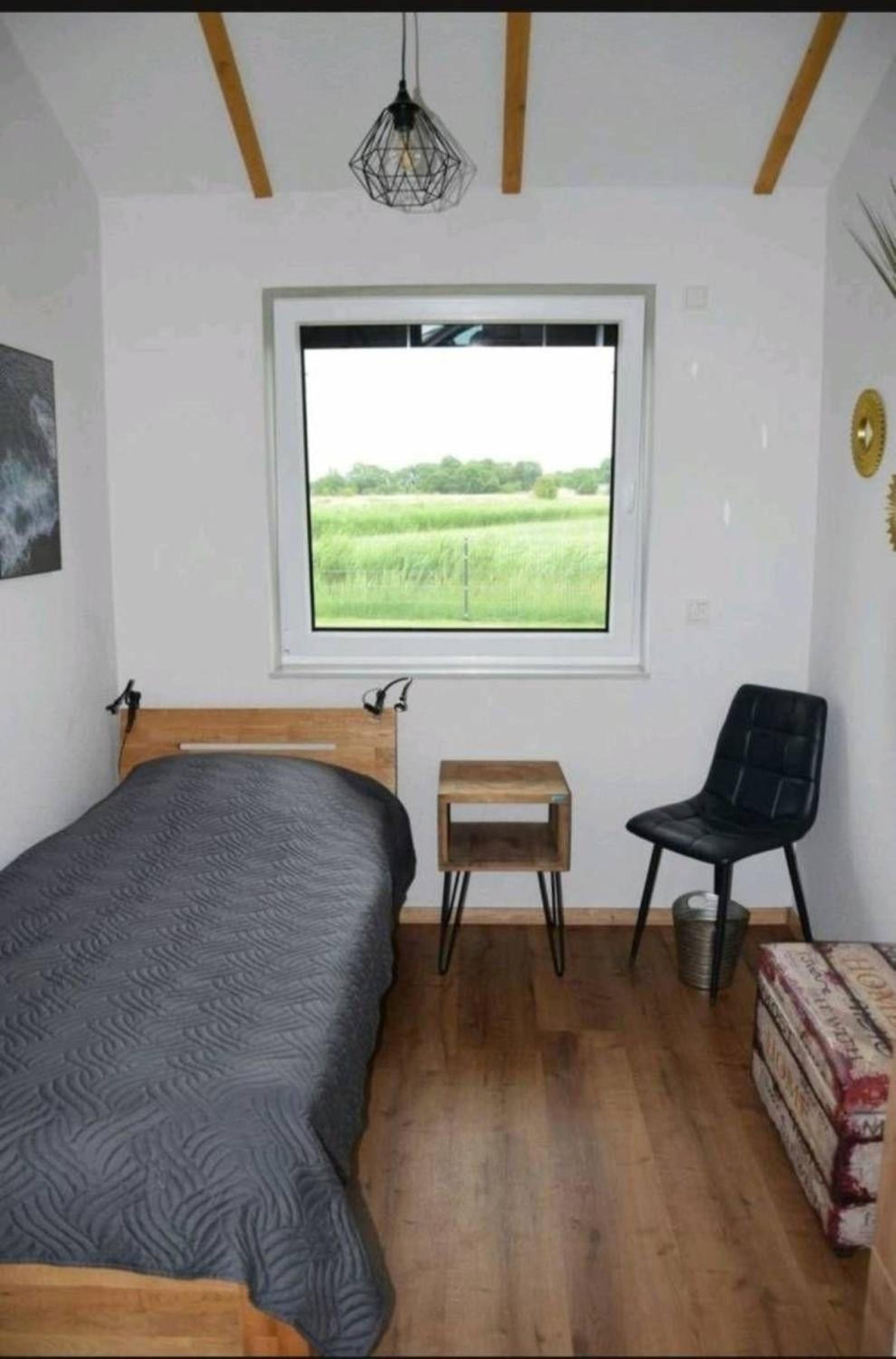 Ferienhaus mit Blick ins Landschaftsschutzgebiet