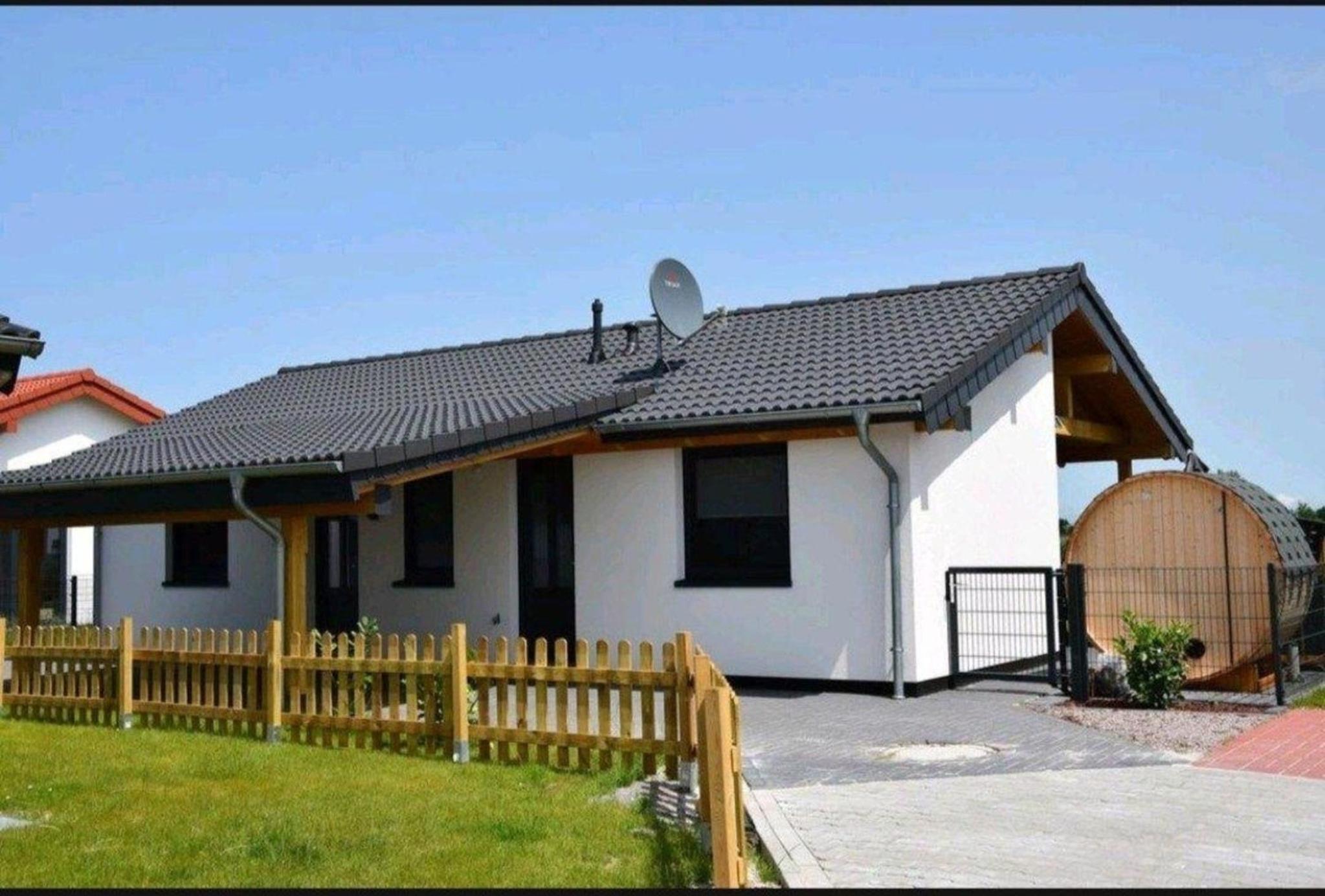 Ferienhaus mit Blick ins Landschaftsschutzgebiet