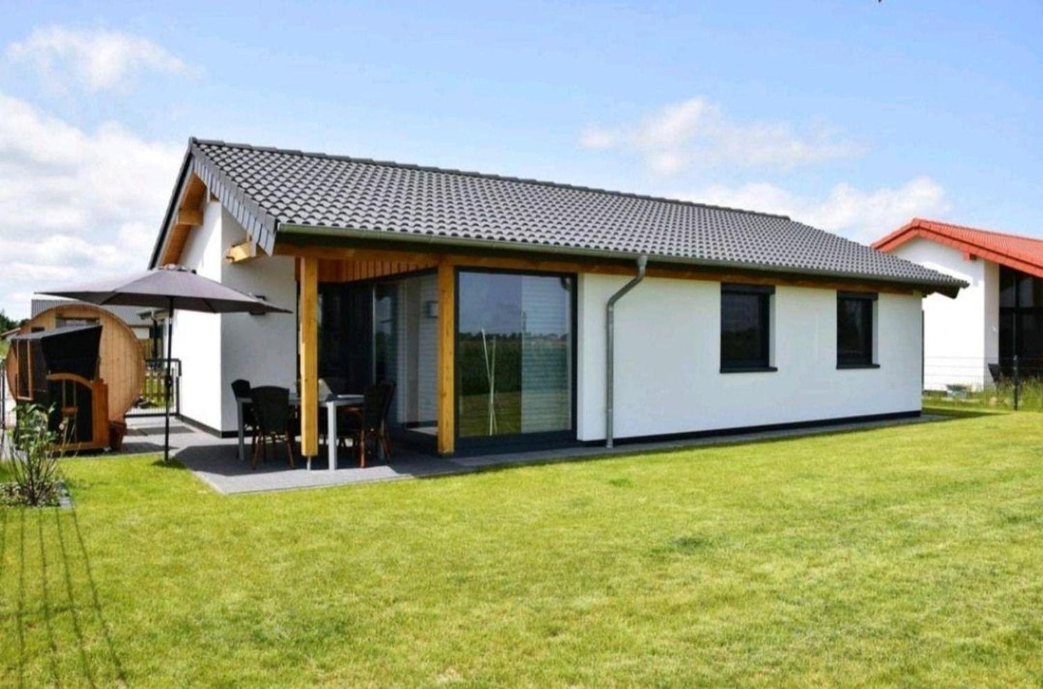 Ferienhaus mit Blick ins Landschaftsschutzgebiet