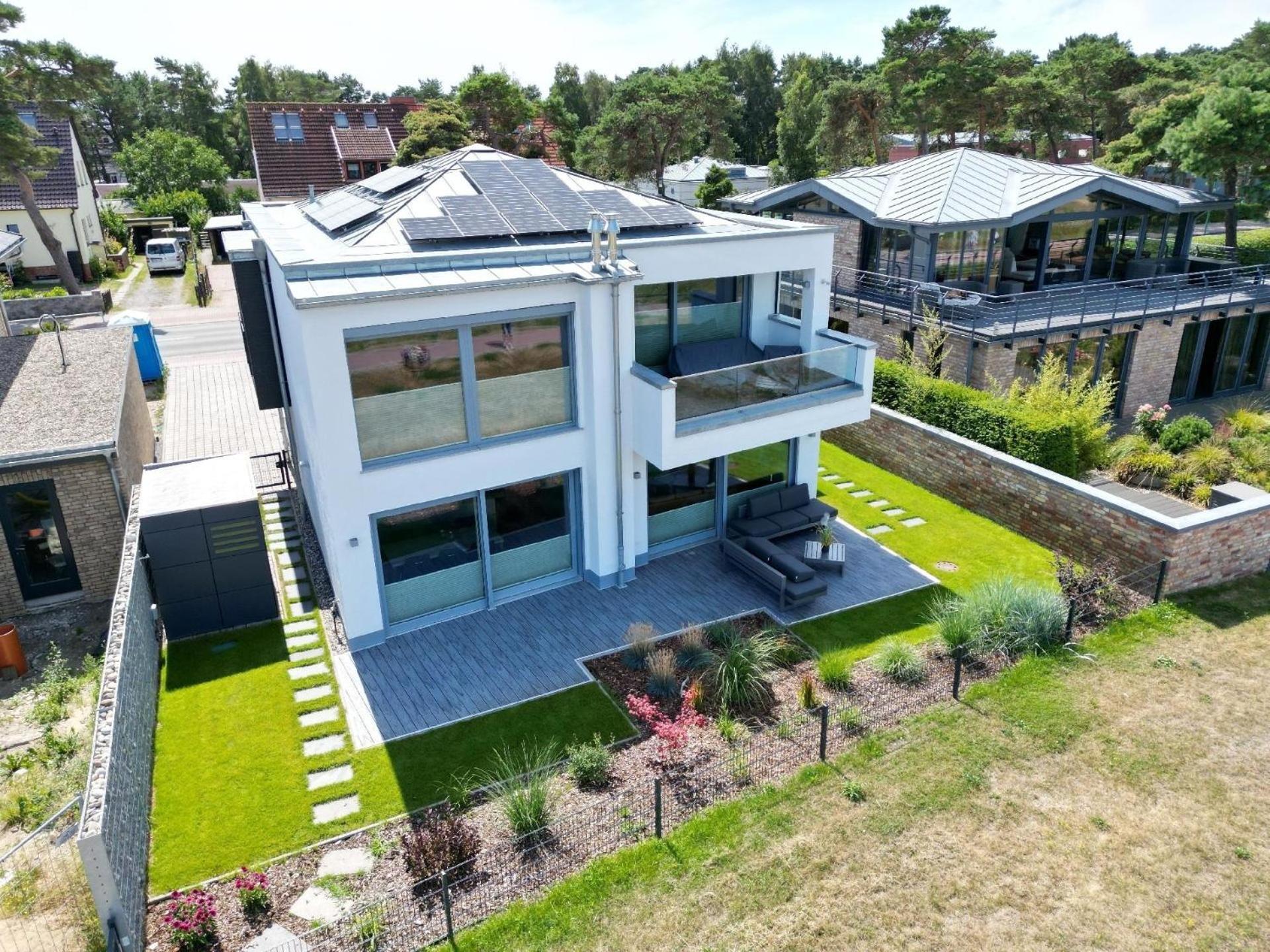 Ferienwohnung in Glowe mit Garten