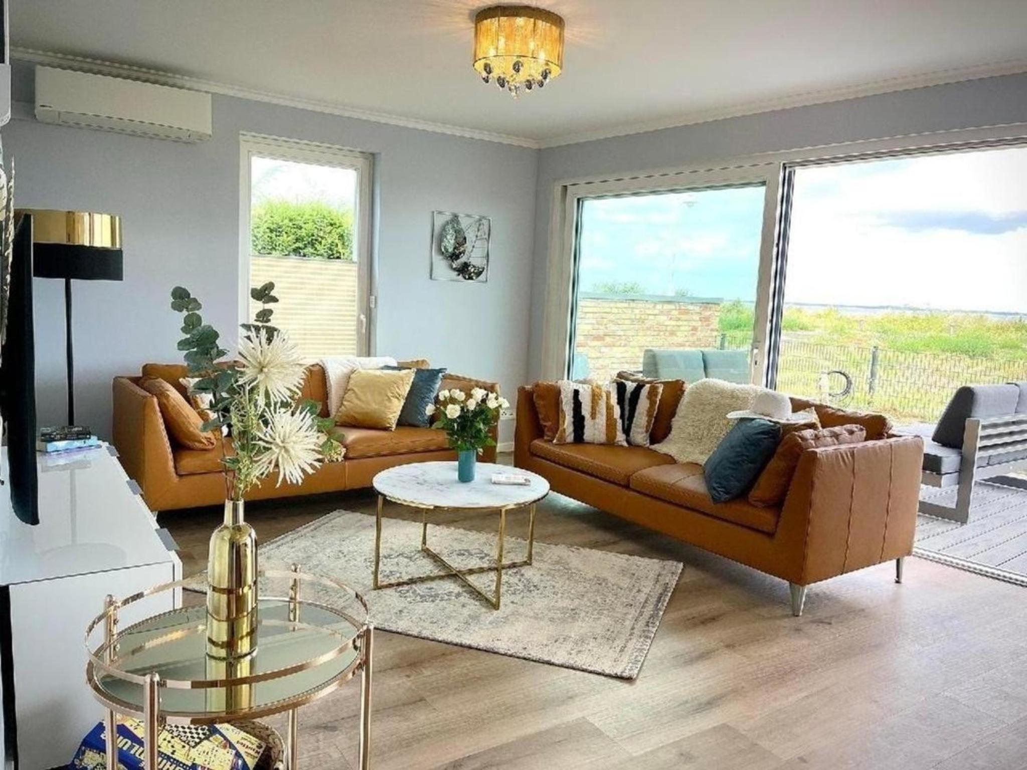 Ferienwohnung in Glowe mit Garten