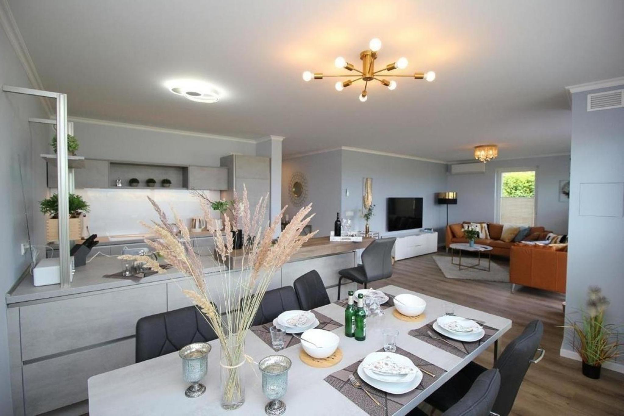 Ferienwohnung in Glowe mit Garten