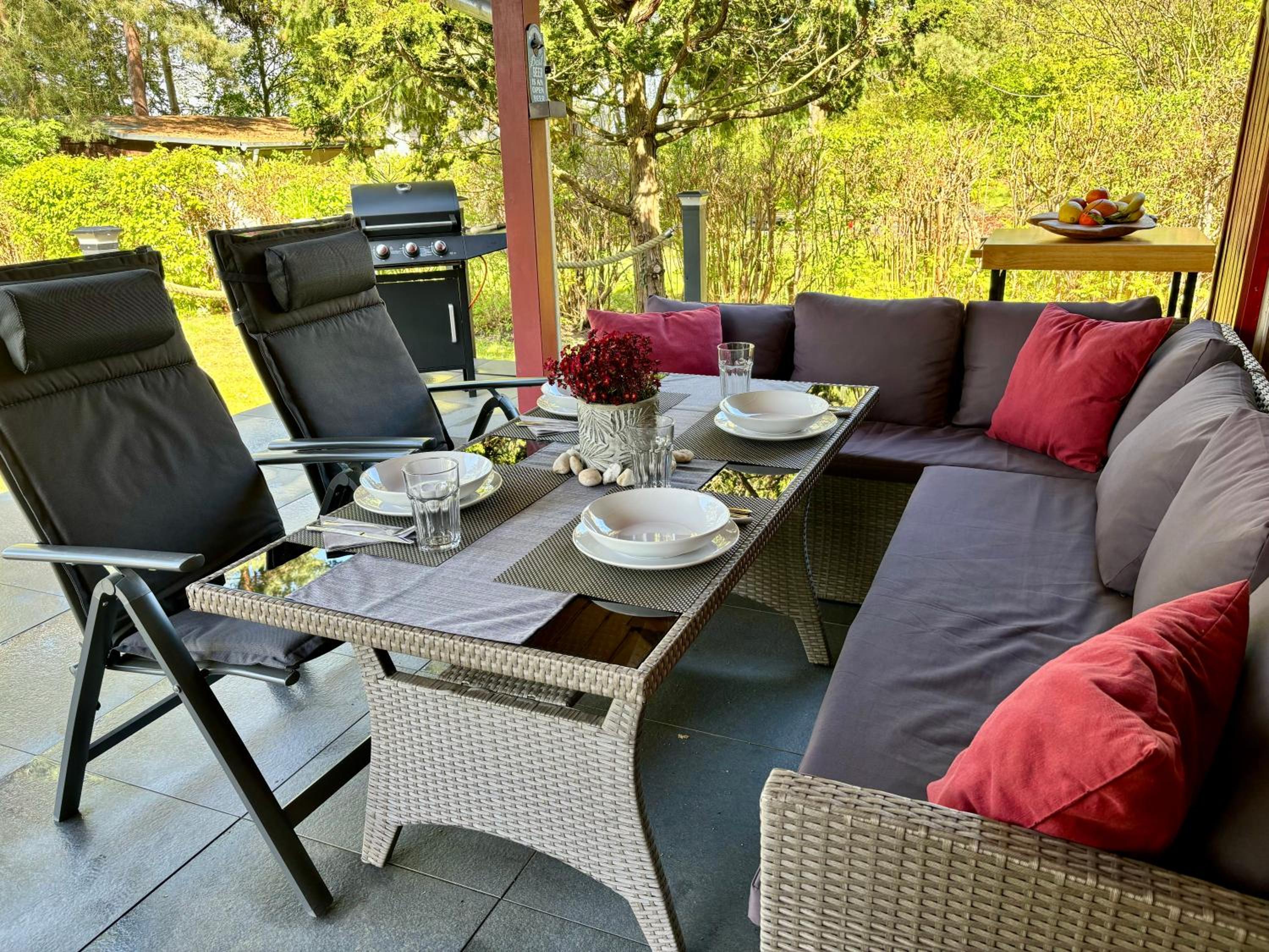 Bungalow-Jessern Ferienhaus im Grünen mit Seeblick