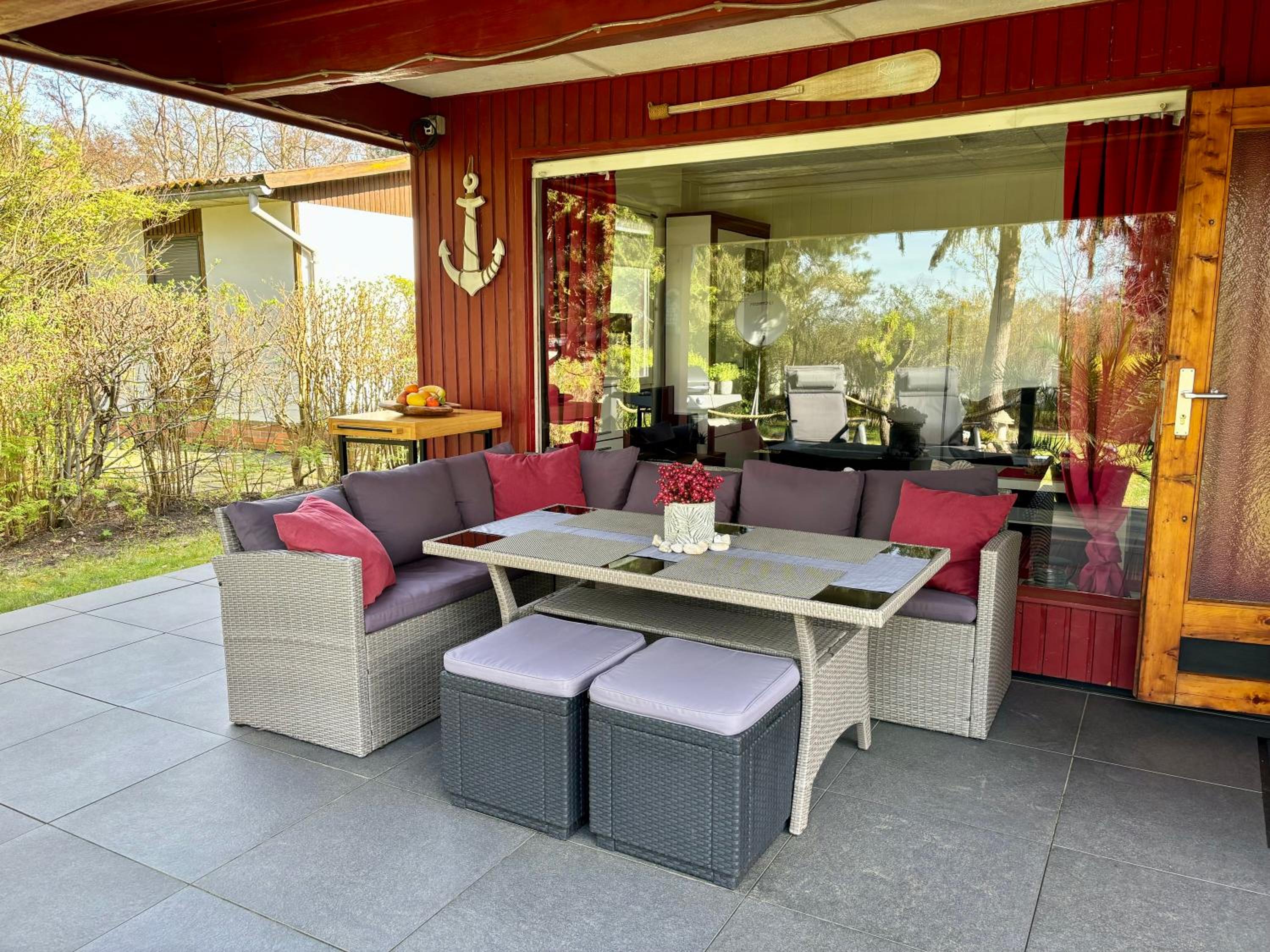 Bungalow-Jessern Ferienhaus im Grünen mit Seeblick