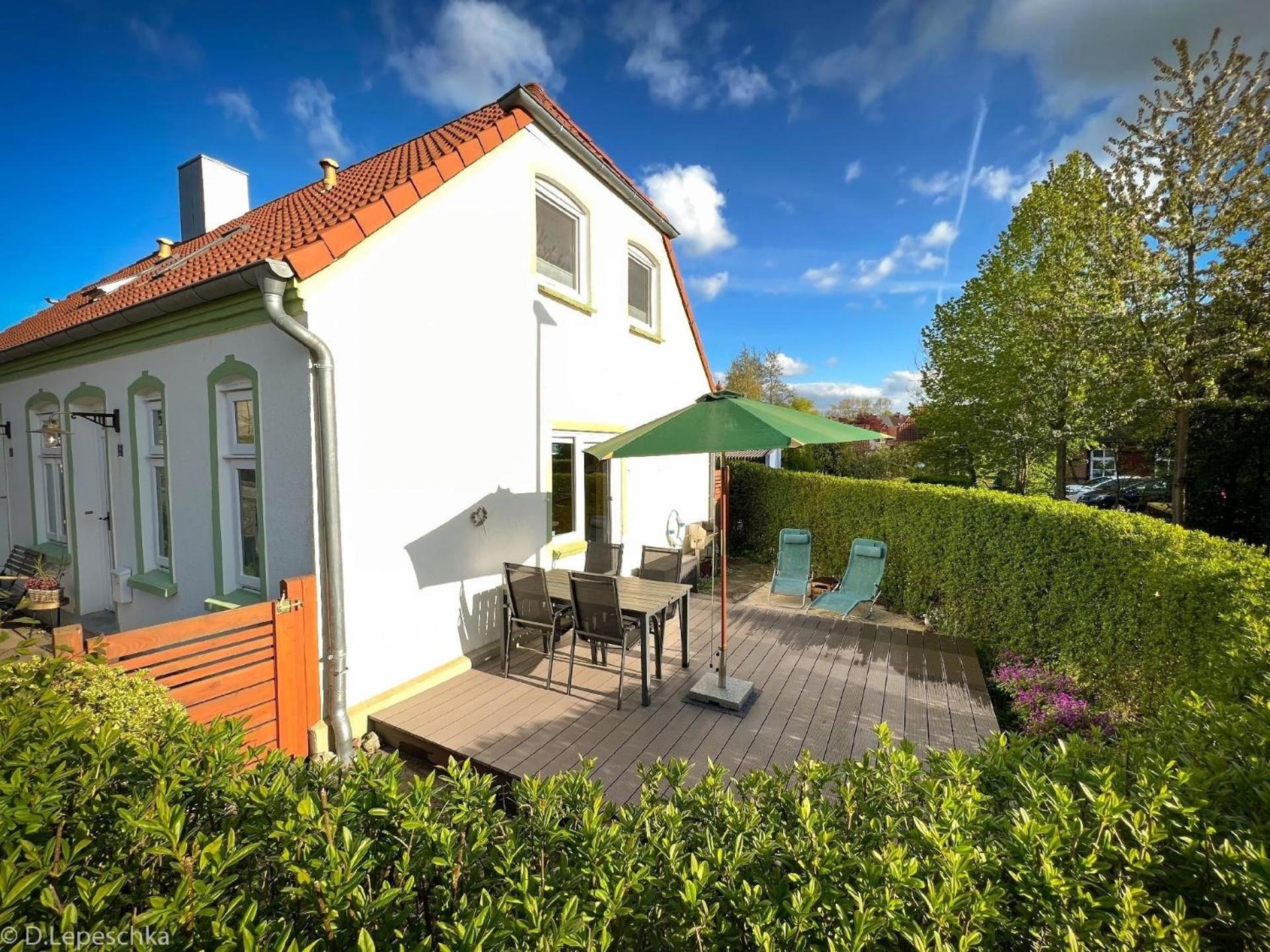 Ferienhaus In Lutterbek Mit Kleinem Garten