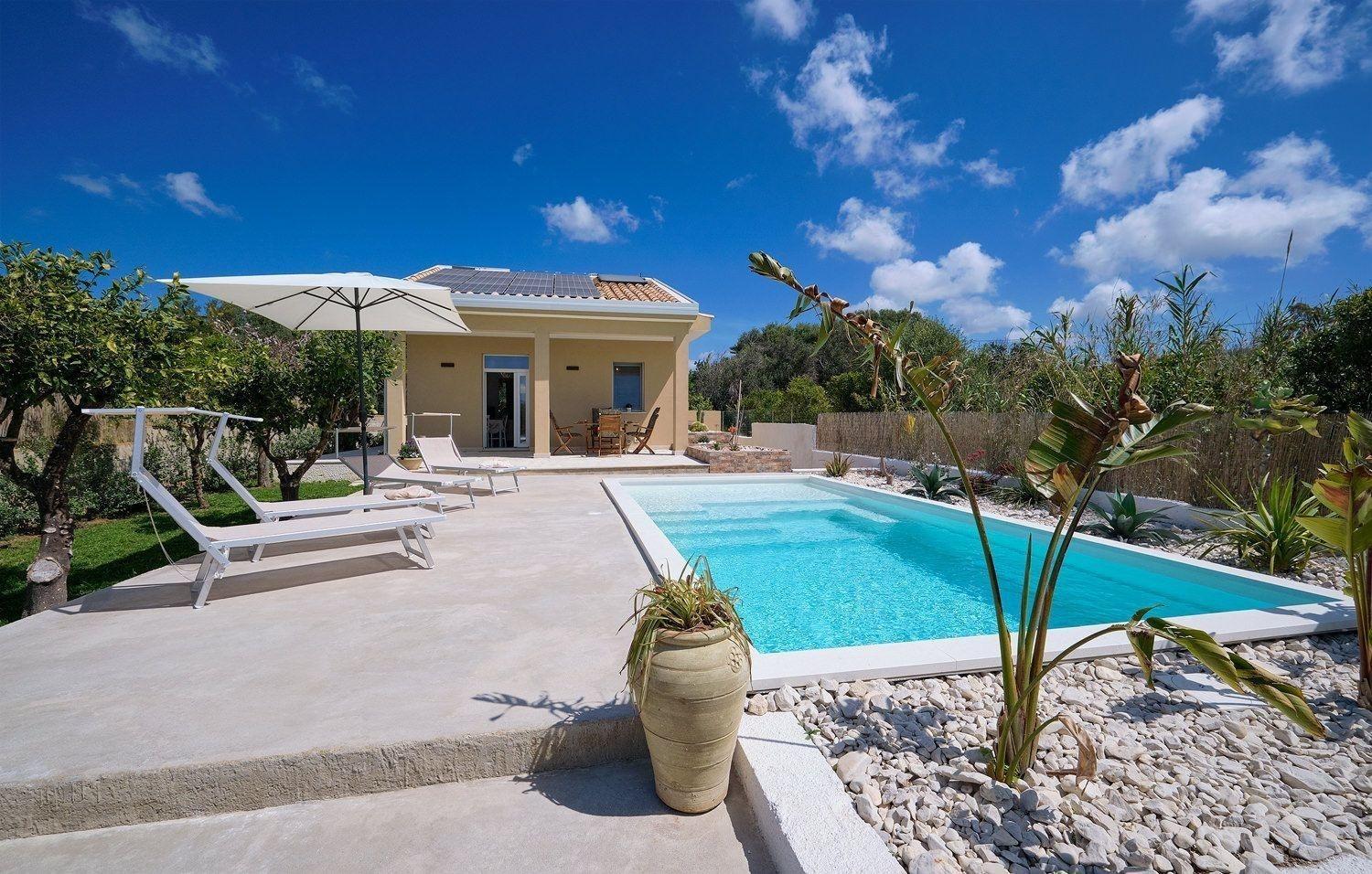 Ferienhaus mit Privatpool für 2 Personen 2 Kinder ca 60 qm in Santa Croce Camerina, Sizilien Provinz Ragusa