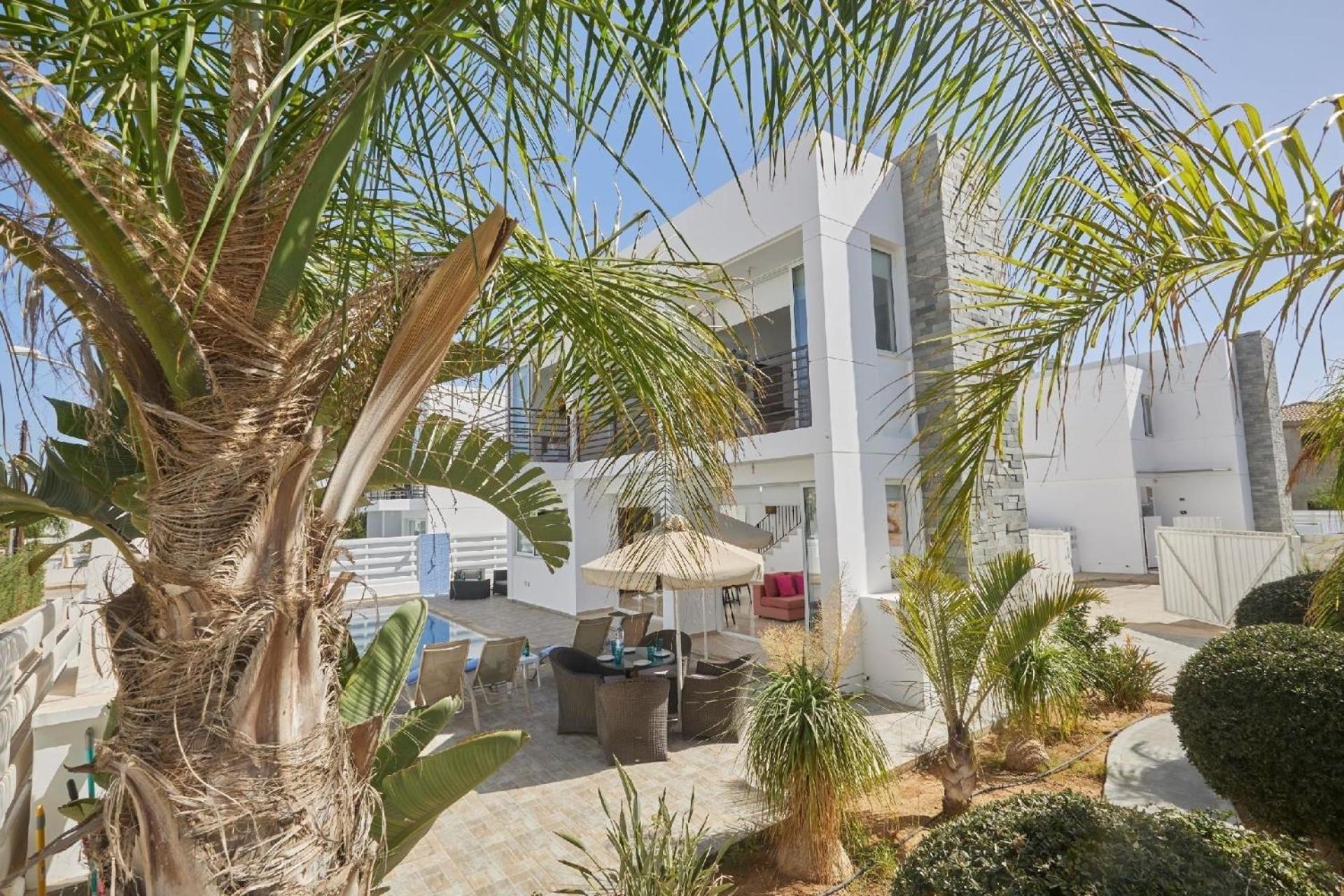 Ferienhaus mit Privatpool für 6 Personen ca 135 qm in Kapparis, Südküste von Zypern