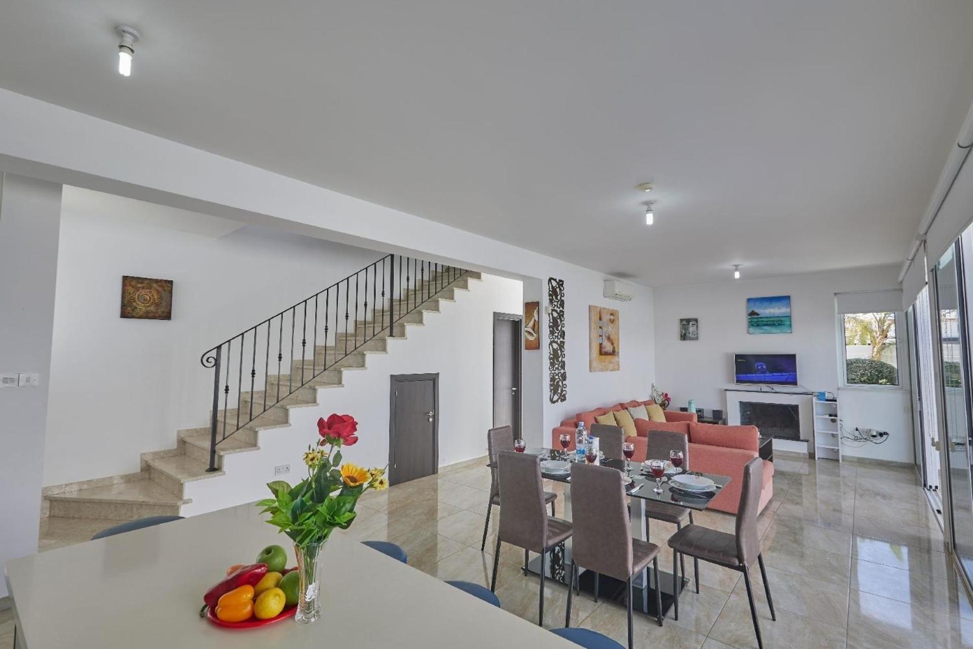 Ferienhaus mit Privatpool für 6 Personen ca 135 qm in Kapparis, Südküste von Zypern