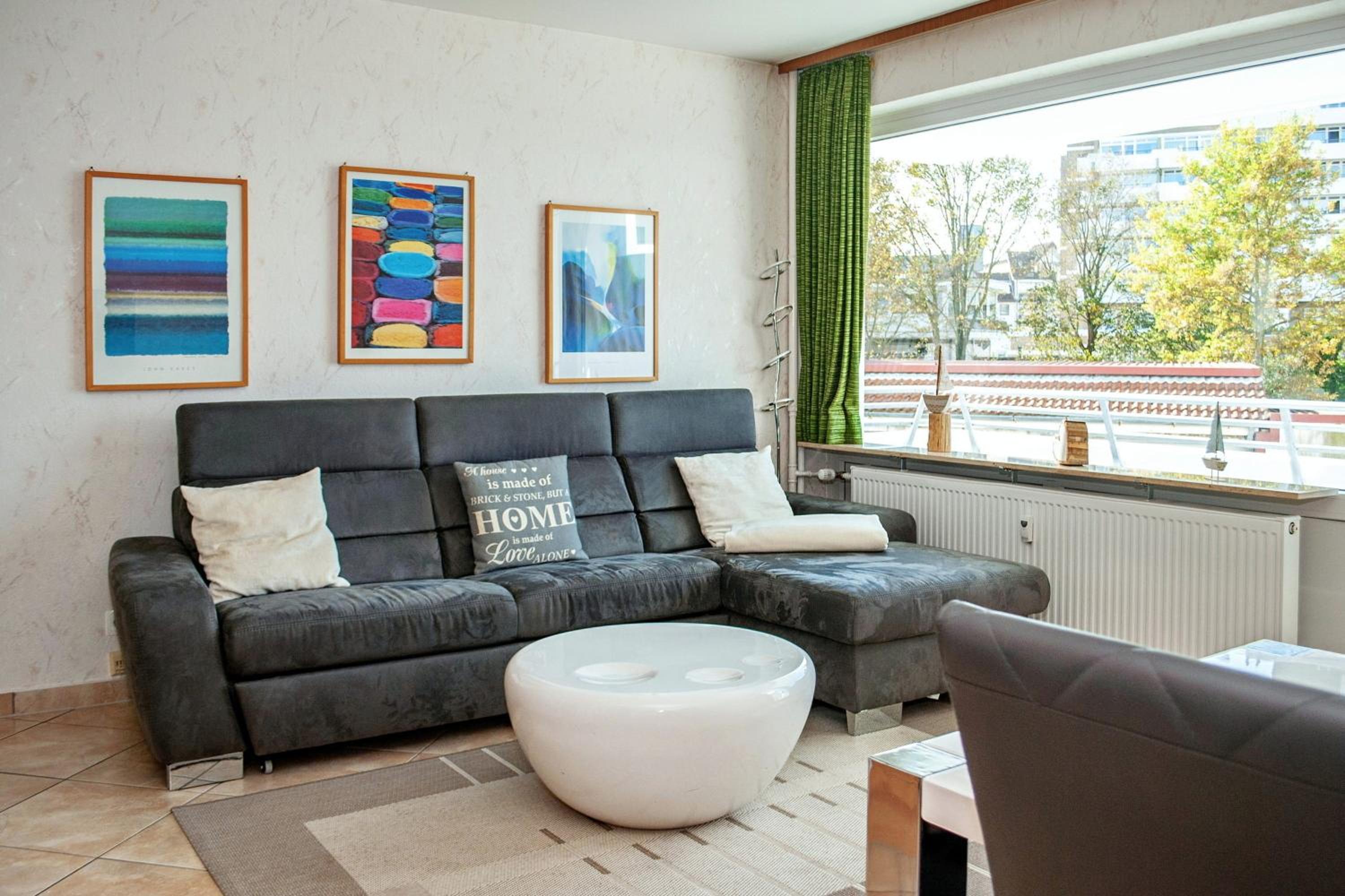 Seeappartement Friesenglück in der ersten Reihe direkt am Duhner Sandstrand