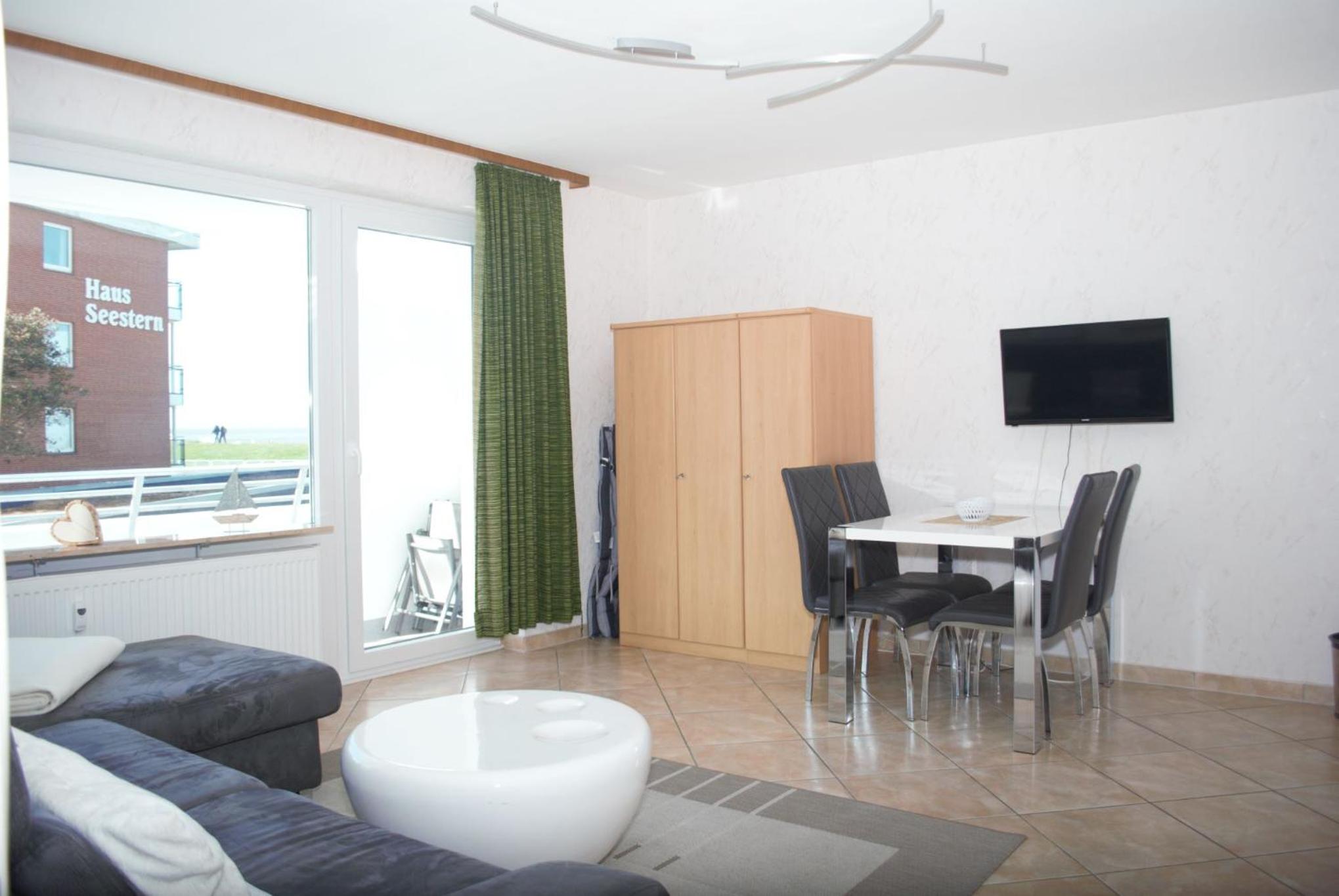 Seeappartement Friesenglück in der ersten Reihe direkt am Duhner Sandstrand