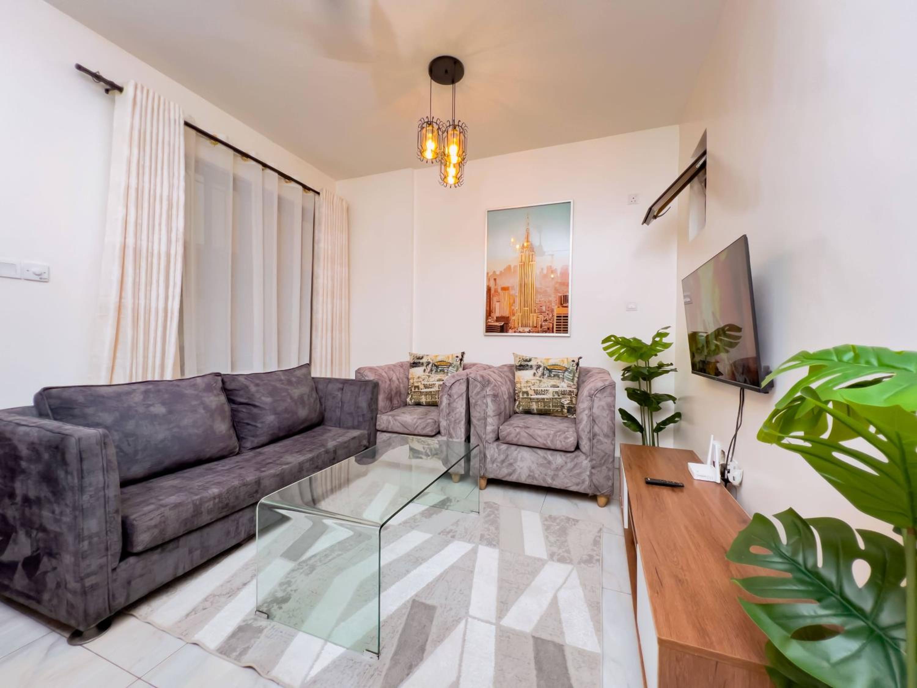Cozy one bedroom apartment in v.o.k Mombasa,off nyali road view 2