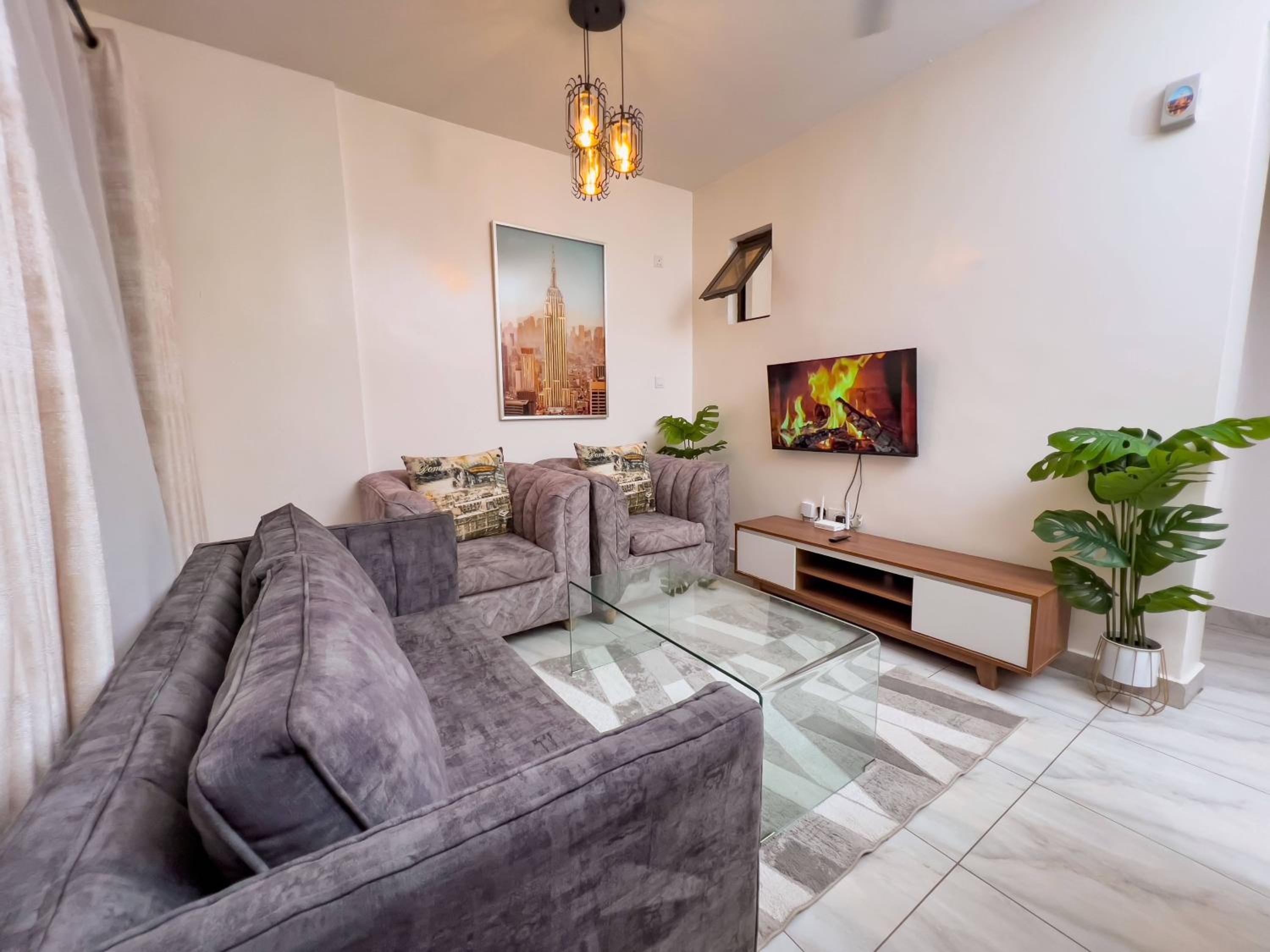 Cozy one bedroom apartment in v.o.k Mombasa,off nyali road view 3