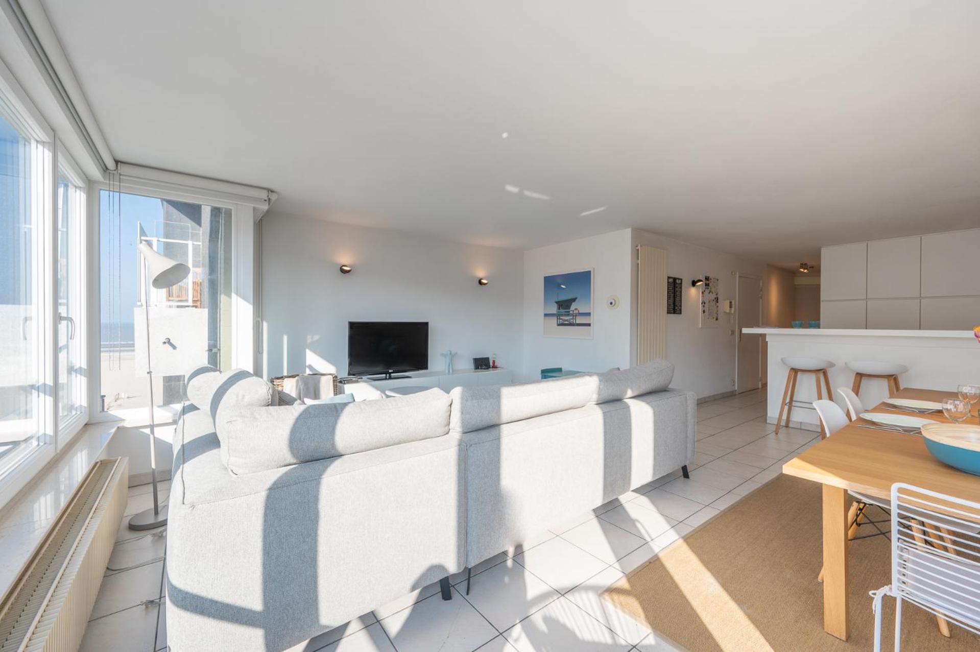 kindvriendelijk appartement met zeezicht