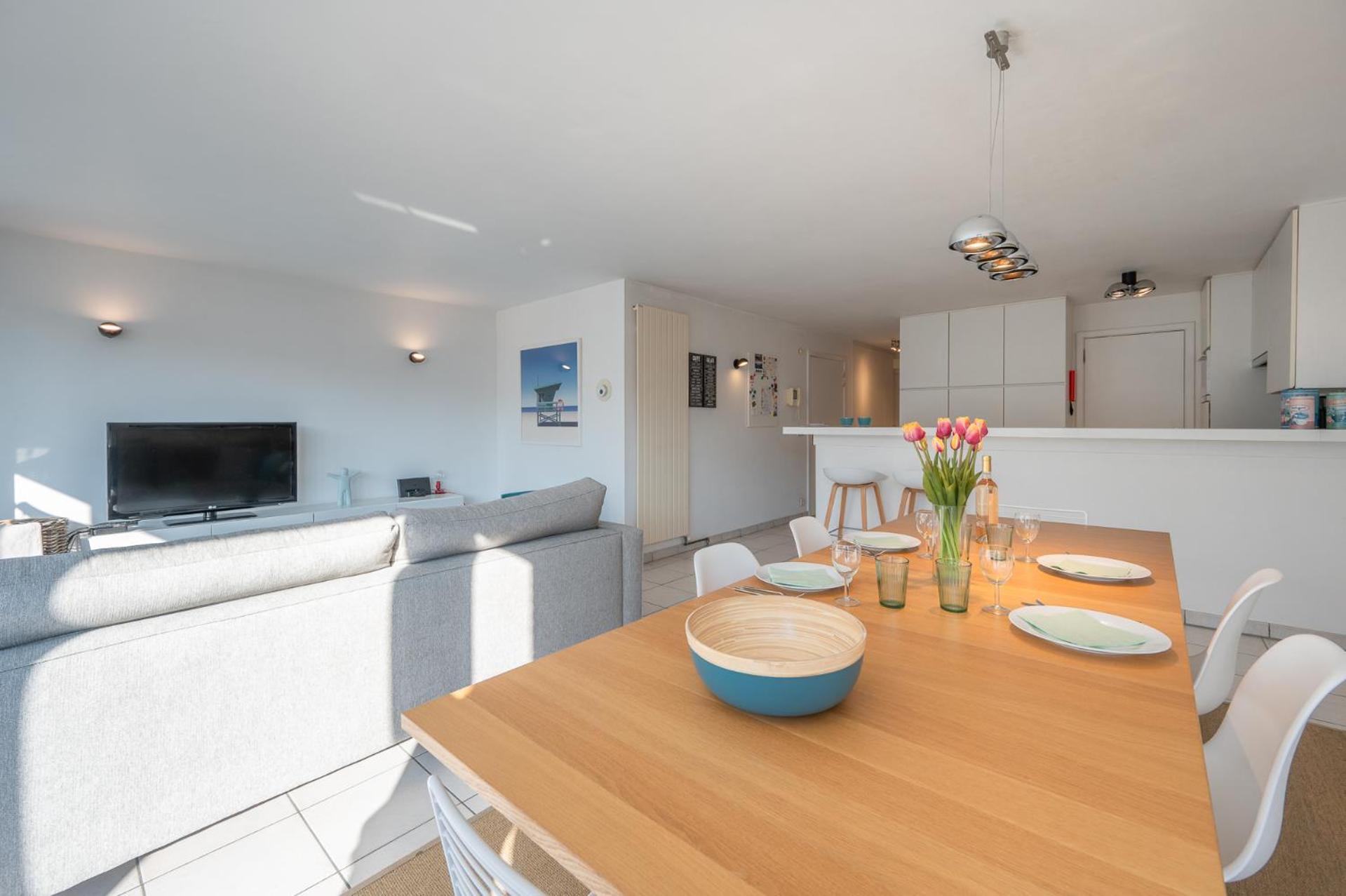 kindvriendelijk appartement met zeezicht
