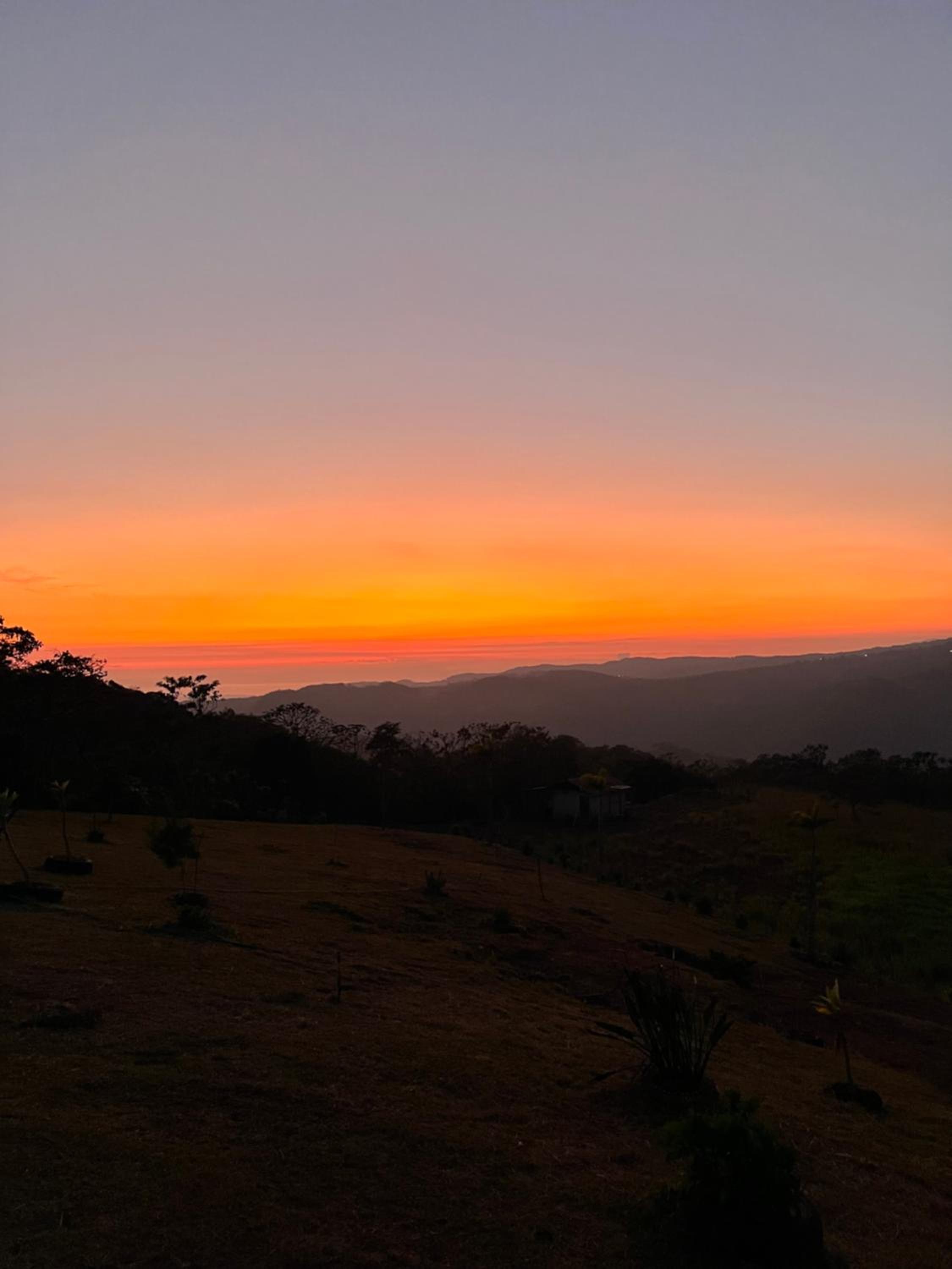 Casa de paz en la montaña