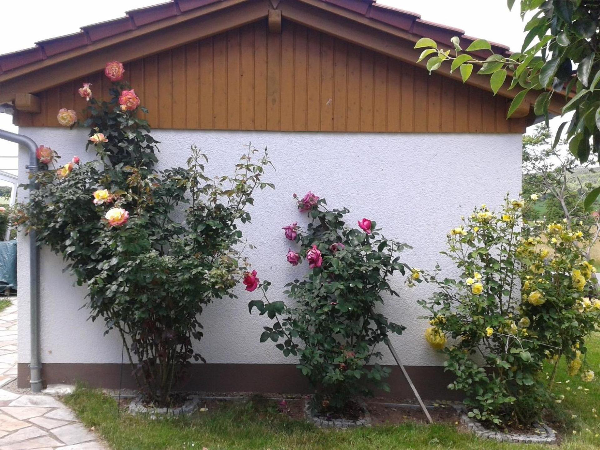 Gemütliche Ferienwohnung in Uhlstädt-Kirchhasel mit Garten, gemeinsamem Pool und Grill
