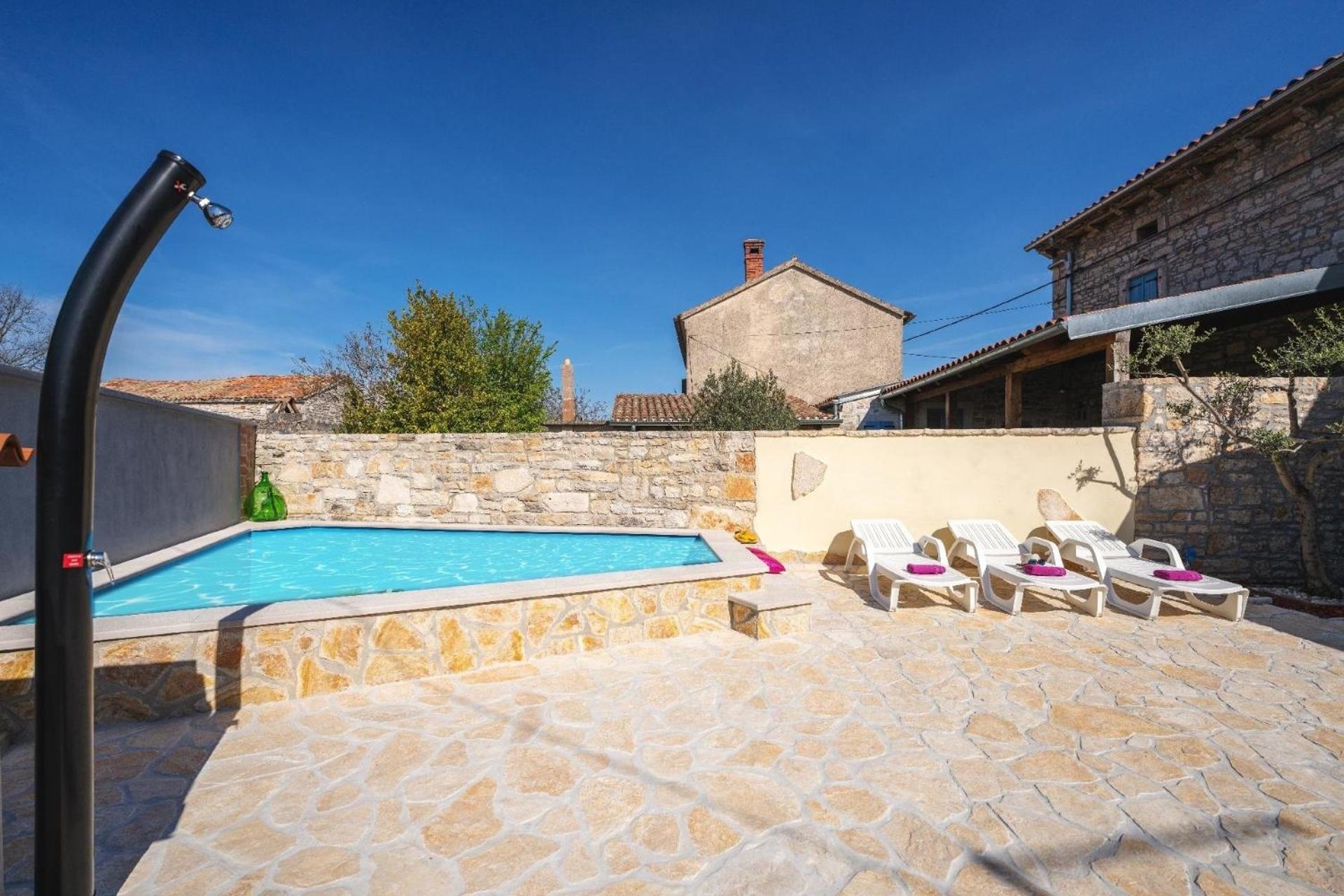 Ferienhaus mit Privatpool für 5 Personen ca 100 qm in Butkovici, Istrien Binnenland von Istrien view 5