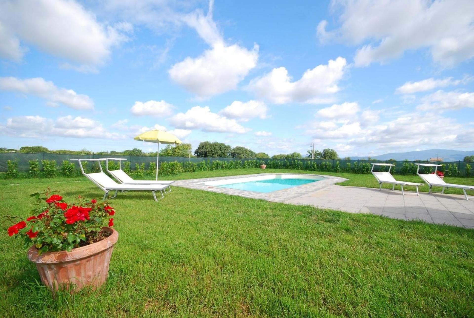 Ferienhaus mit Privatpool für 6 Personen ca 90 qm in Pietraia di Cortona, Trasimenischer See