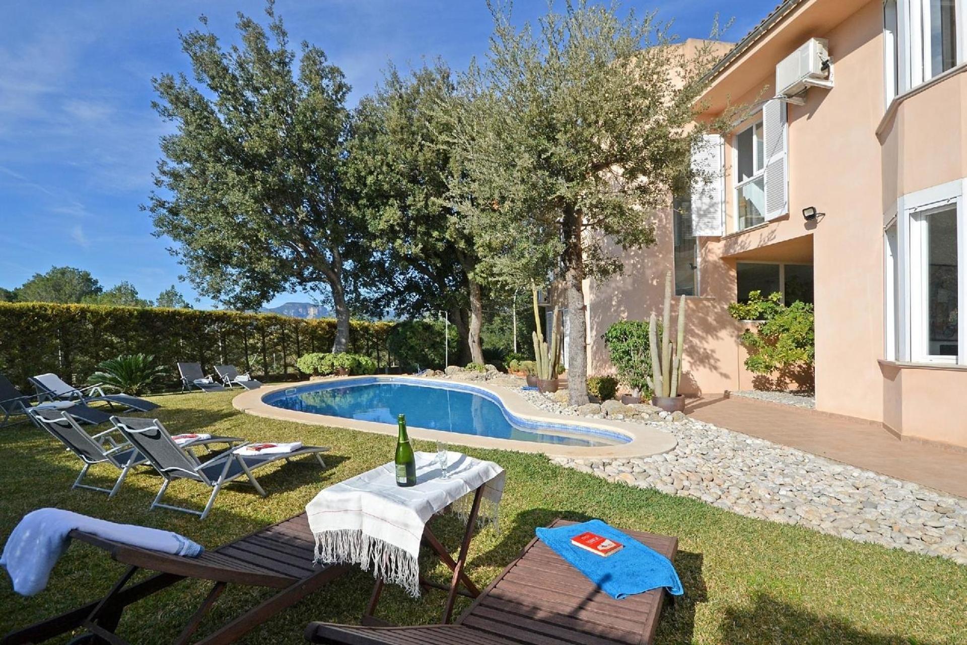 Ferienhaus mit Privatpool für 8 Personen ca 300 qm in Inca, Mallorca Binnenland von Mallorca view 3