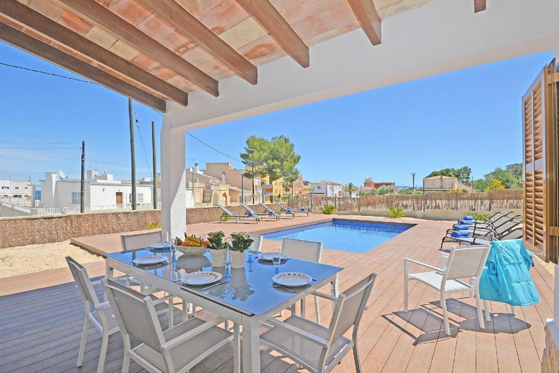 Ferienhaus mit Privatpool für 8 Personen ca 135 qm in Can Picafort, Mallorca Nordküste von Mallorca view 2