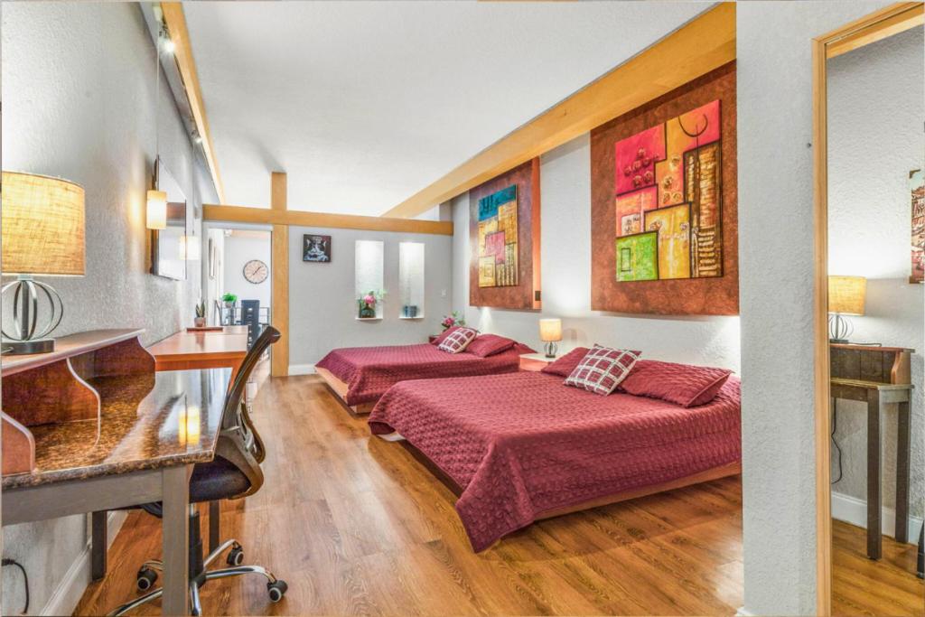 hotel room