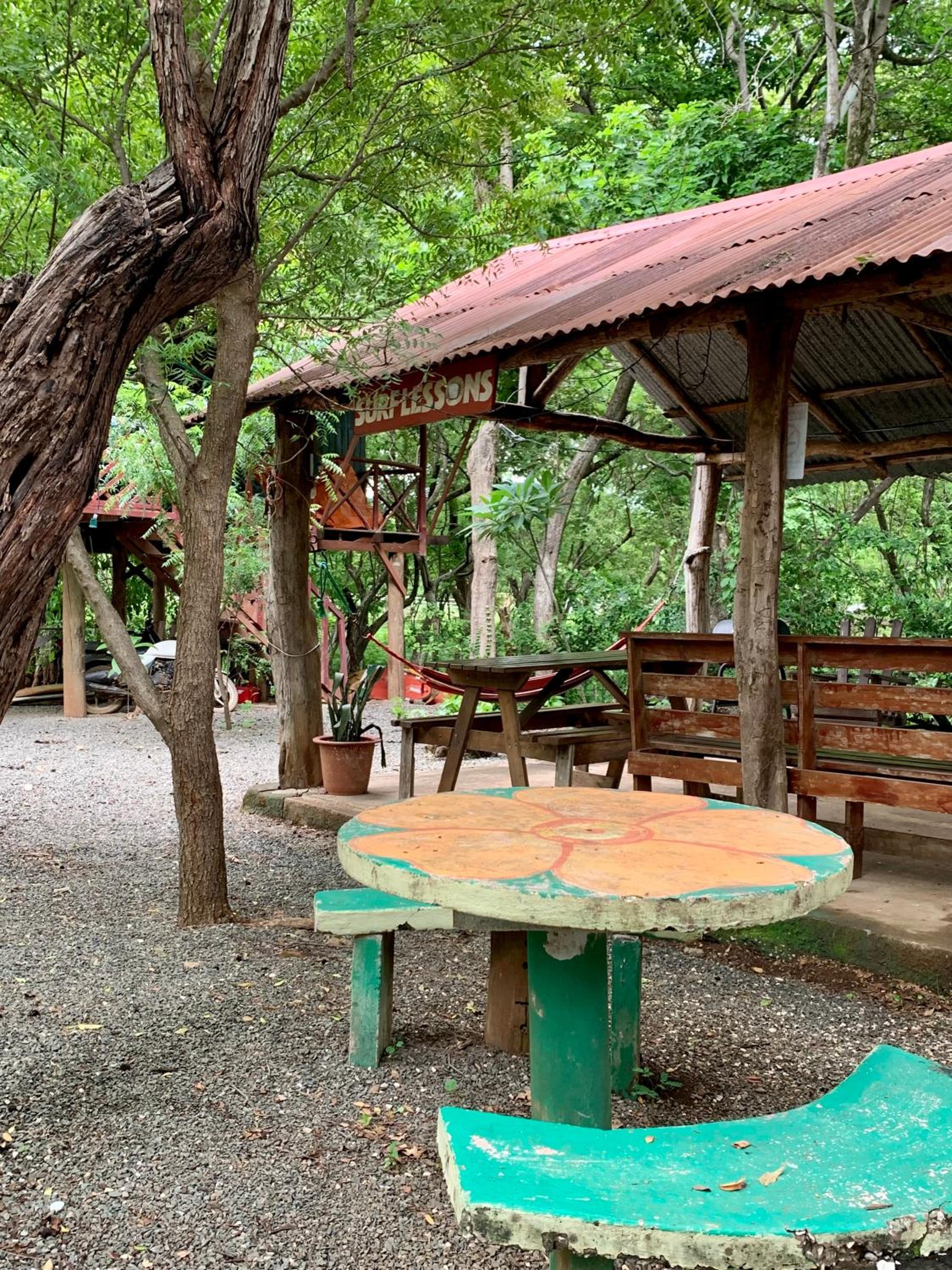 Nieves surf hostel and camping.