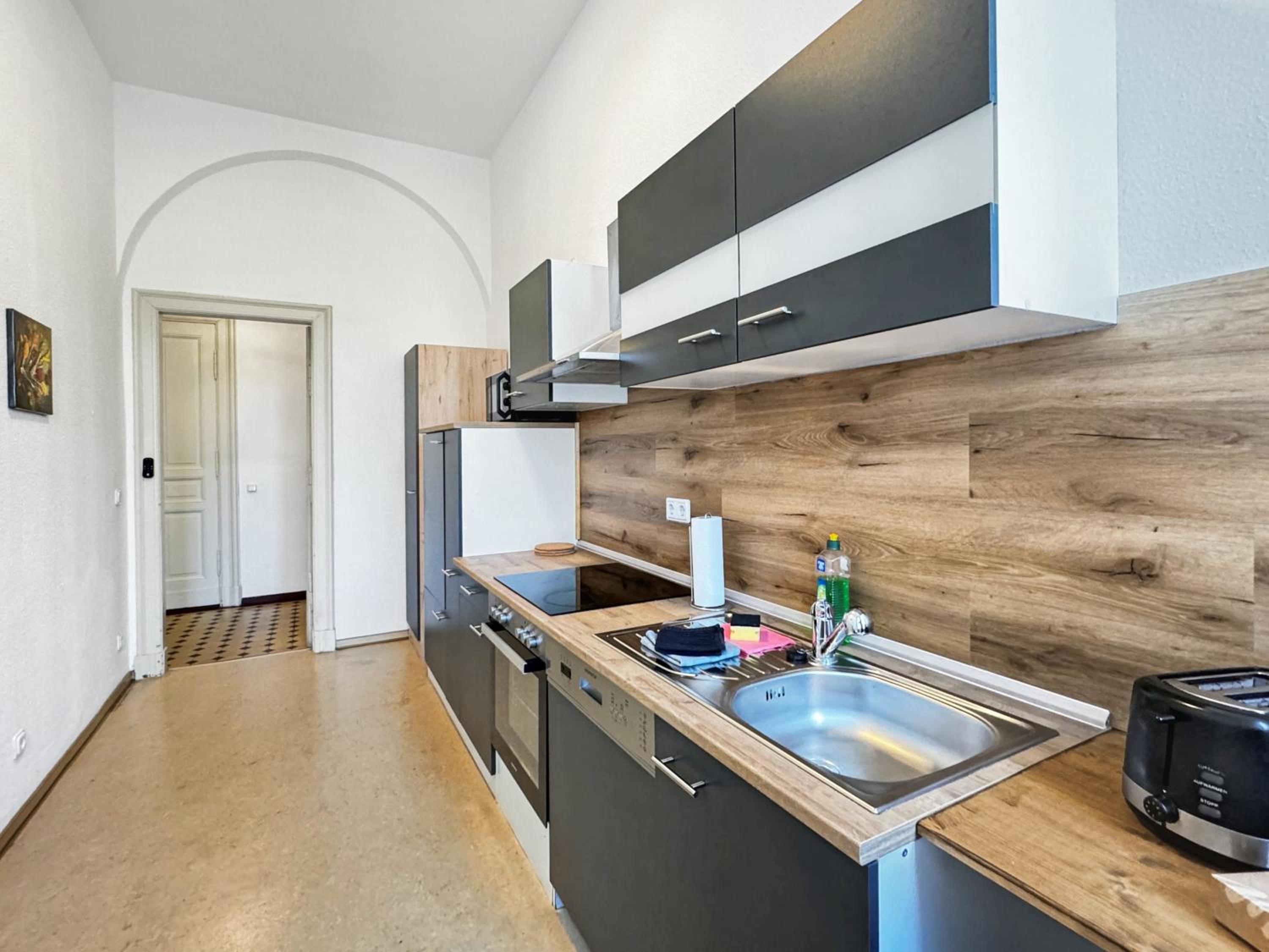 Ferienwohnung Villa Nieske - Jugendstil Denkmal, free WLAN & Parken, Self Check-In, Smart-TV