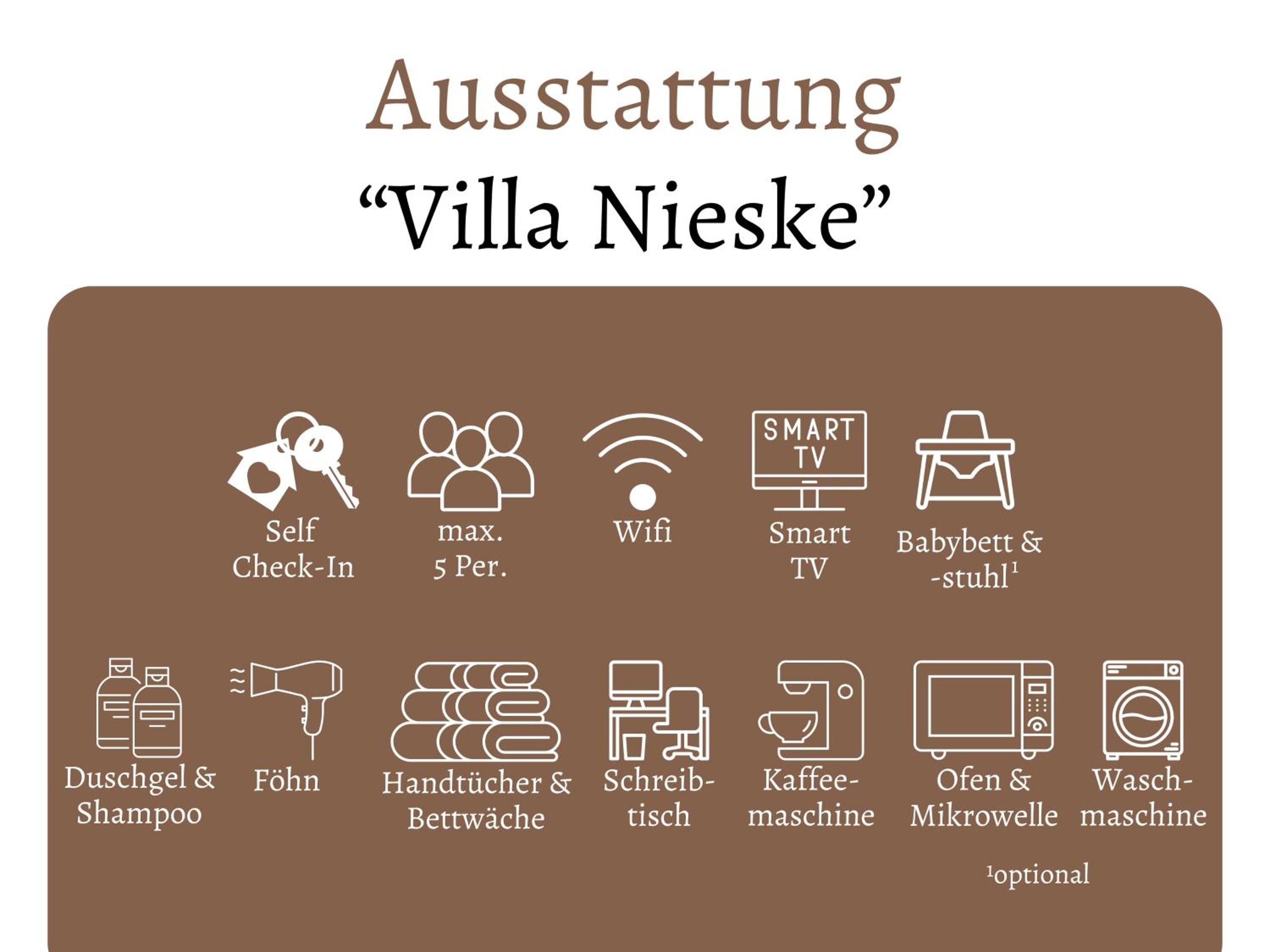Ferienwohnung Villa Nieske - Jugendstil Denkmal, free WLAN & Parken, Self Check-In, Smart-TV