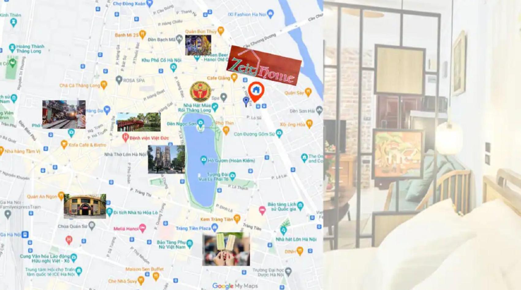 Amazing View, Natural View, 3' To Hoan Kiem Lake, Free Wifi, Netflix, 2 Beds, 1 Toilet-2 Showers