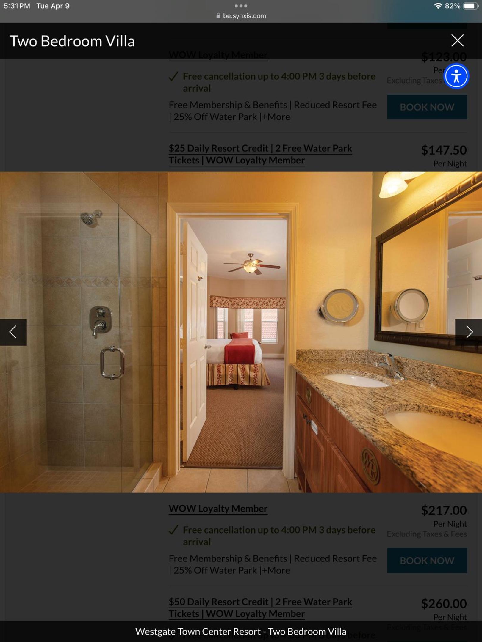 hotel room