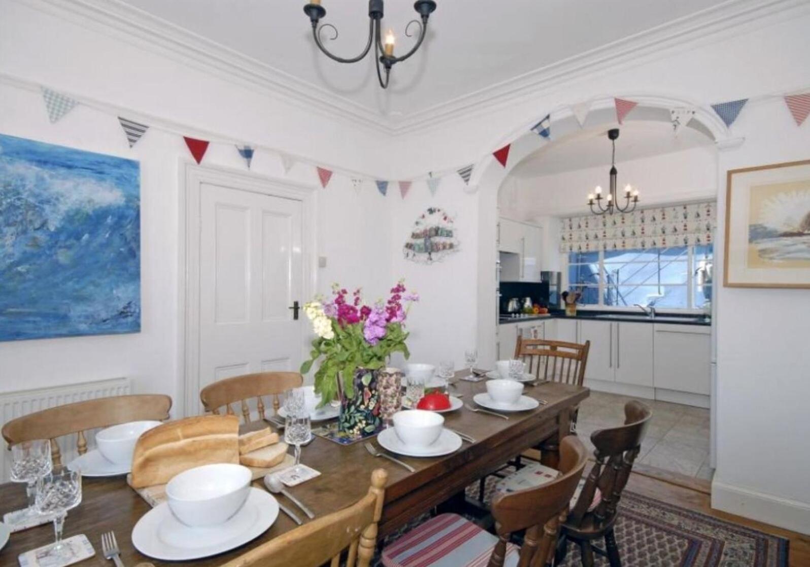 Bronwydd, large holiday home in seaside town of New Quay view 4