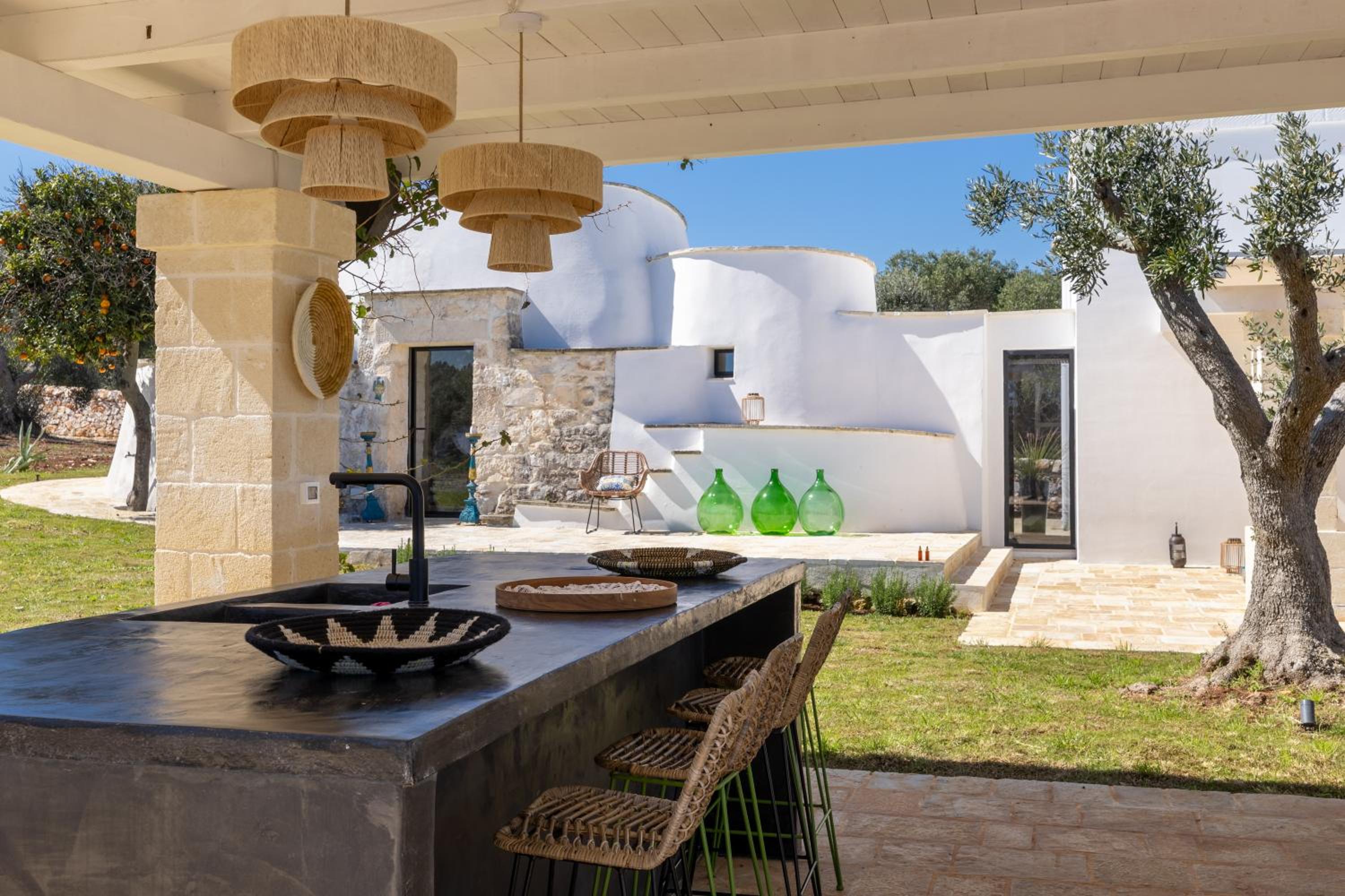 Lagalene Apulian Retreat-lamia e trullo eco-luxury con hammam e piscina